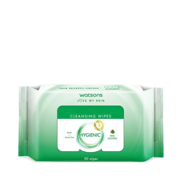 Watsons Hygienic Cleansing Wipes 50 sheets. Оригинал