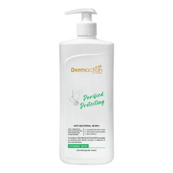 Dermaction Plus by Watsons Purified Protecting Hygienic Bath 380ml. Оригинал