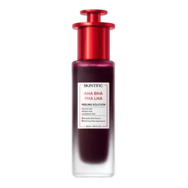 Skintific AHA BHA PHA LHA Peeling Solution 30 ml. Оригинал
