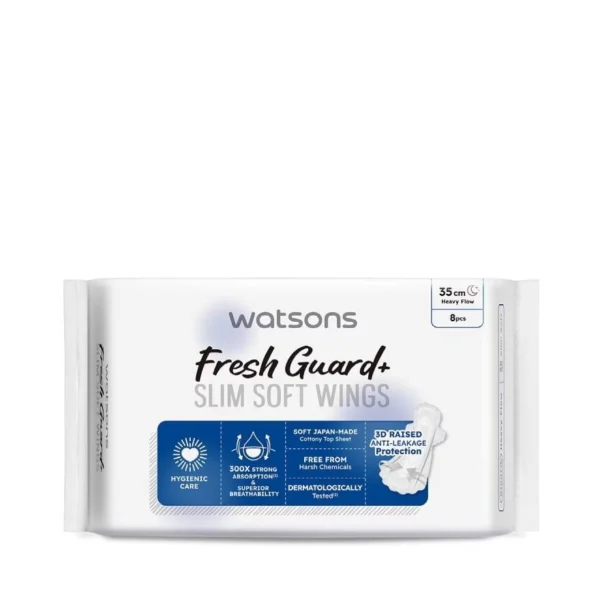 Watsons Fresh Guard+ Slim Soft Wings 35cm 8pcs. Оригинал
