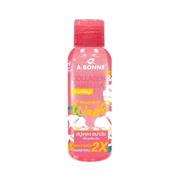 A Bonne' Feminine Wash Collagen  Camellia Soothing 100 Ml. สบู่เหลวอนามัย Оригинал