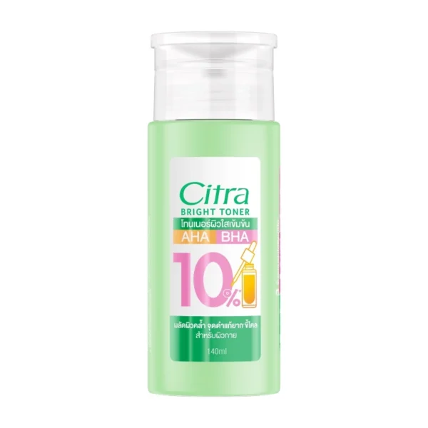 Citra Bright Toner 140 Ml. โทนเนอร์ผิวใส ผลัดผิวคล้ำ จุดดำแก้ยาก Оригинал