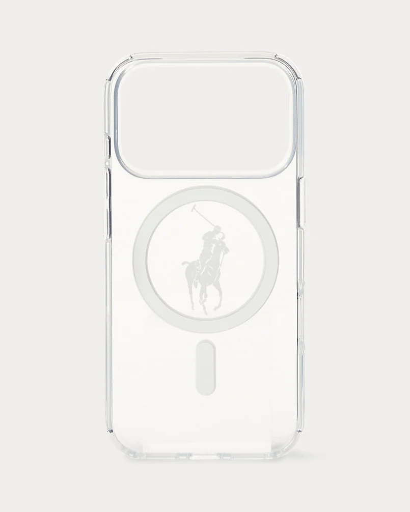 Чехол для iPhone Ralph Lauren Clear MagSafe iPhone 17 Pro Case — 2