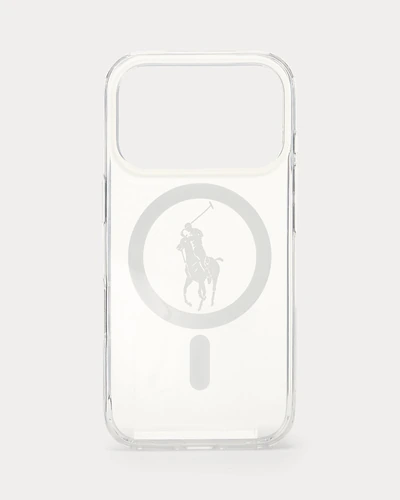 Чехол для iPhone Ralph Lauren Clear MagSafe iPhone 17 Pro Case