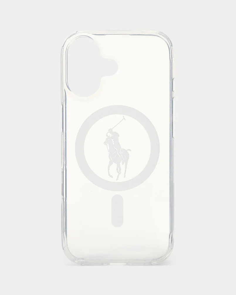Чехол для iPhone Ralph Lauren Clear MagSafe iPhone 17 Case — 1