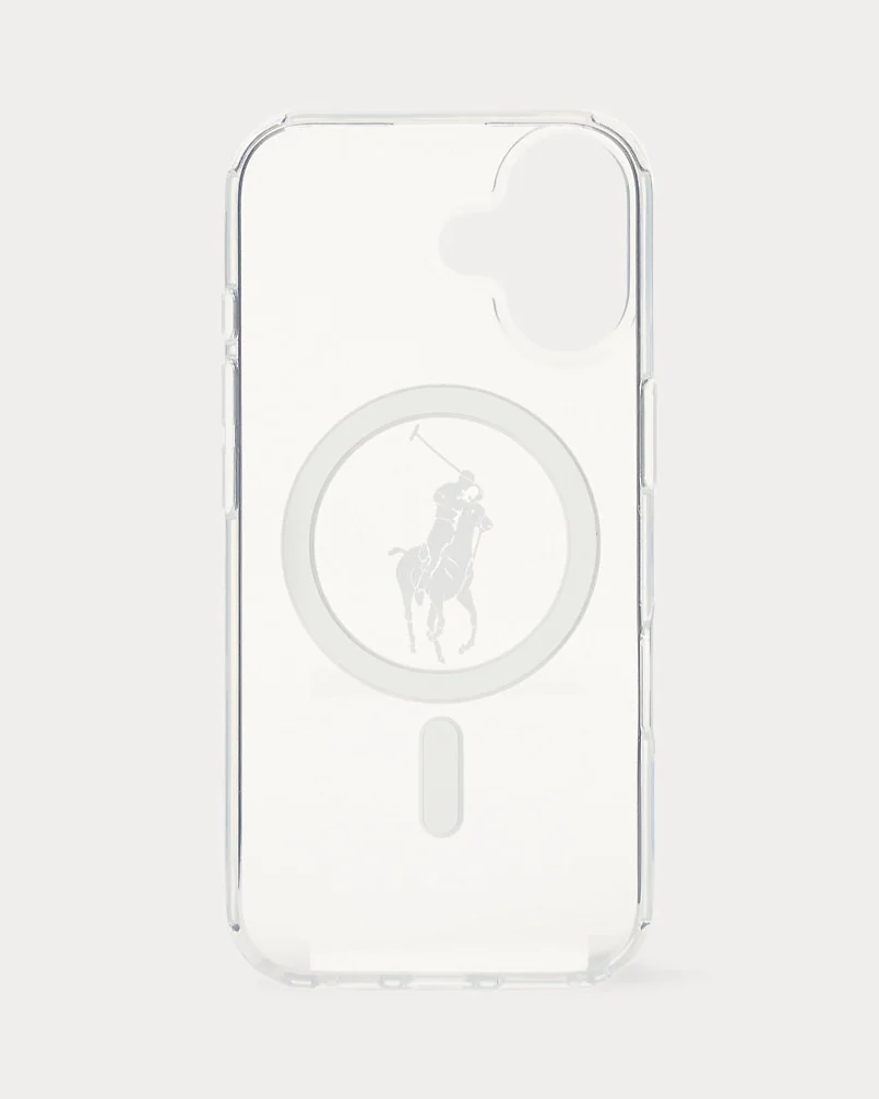 Чехол для iPhone Ralph Lauren Clear MagSafe iPhone 17 Case — 2