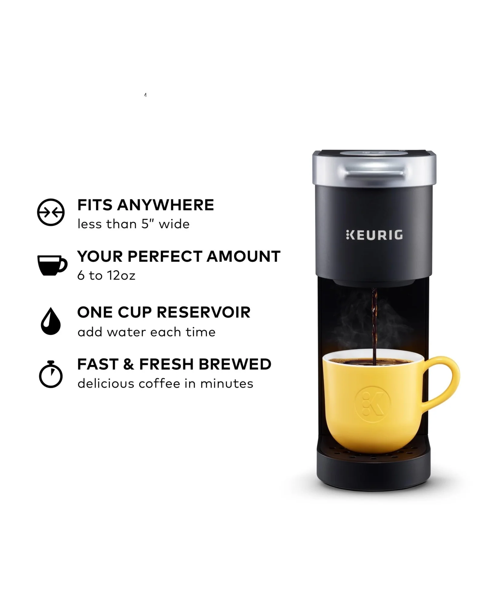 Кофемашина Keurig K-Mini Чёрный — 2