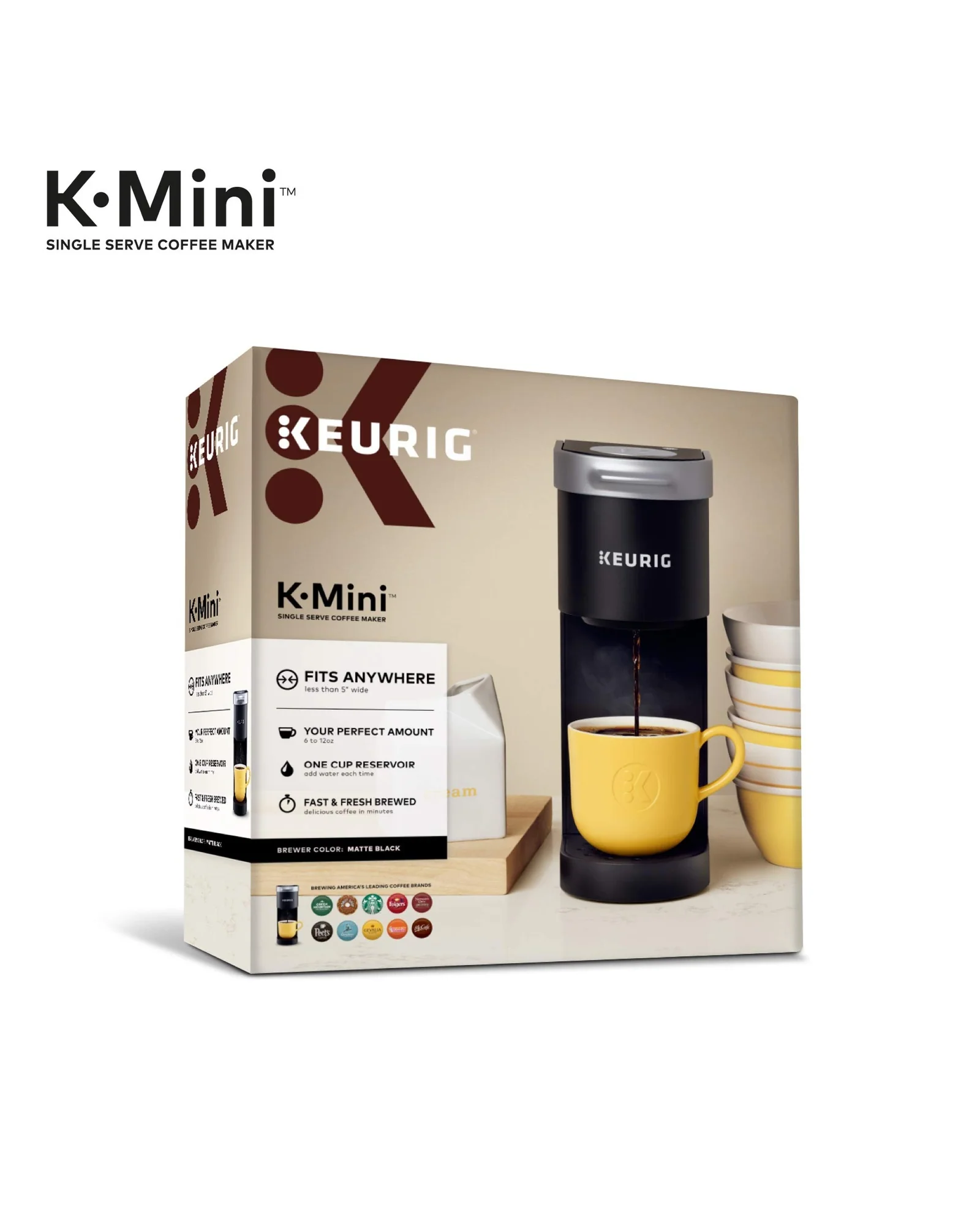 Кофемашина Keurig K-Mini Чёрный — 13