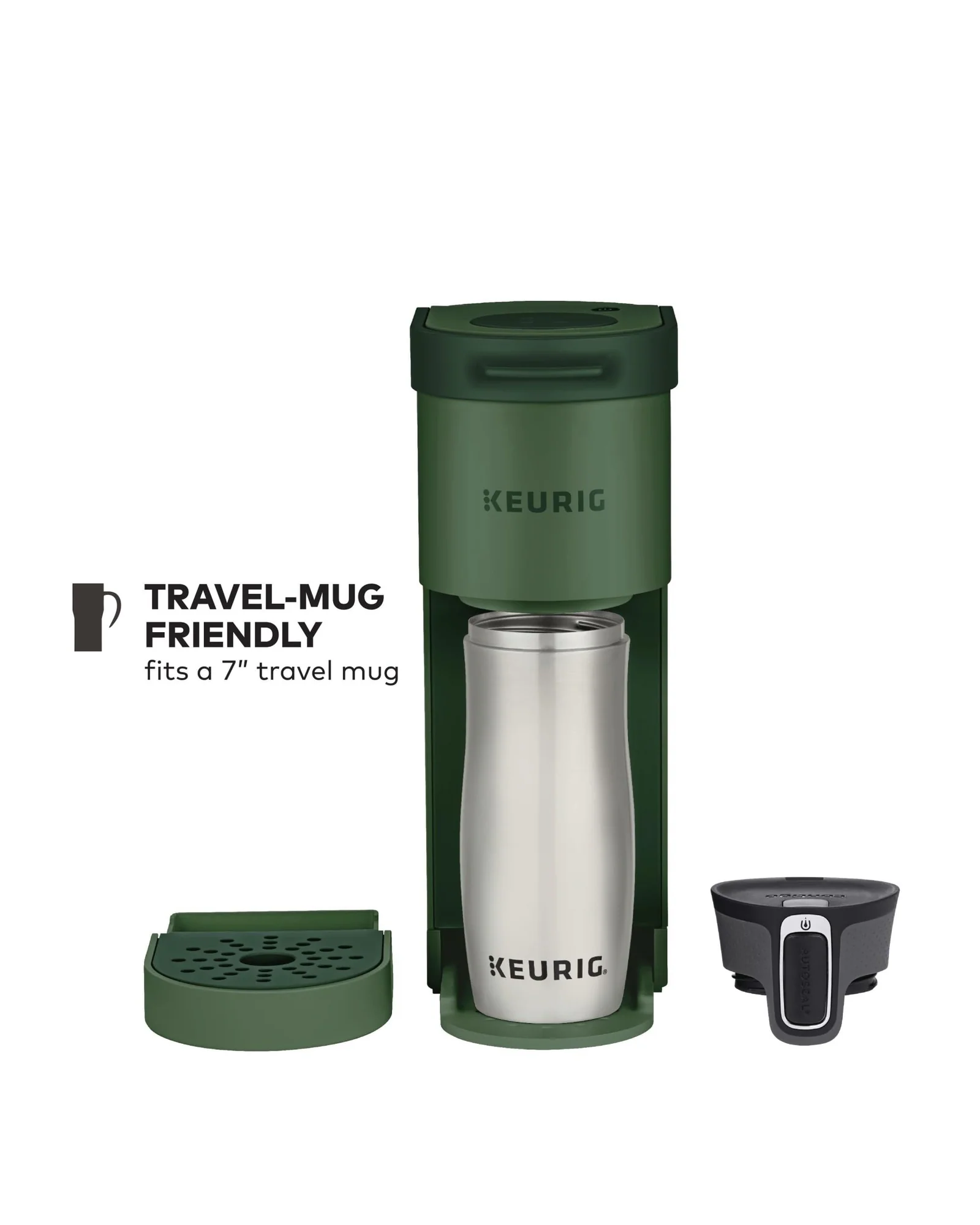 Кофемашина Keurig K-Mini Изумрудно-зелёный — 6