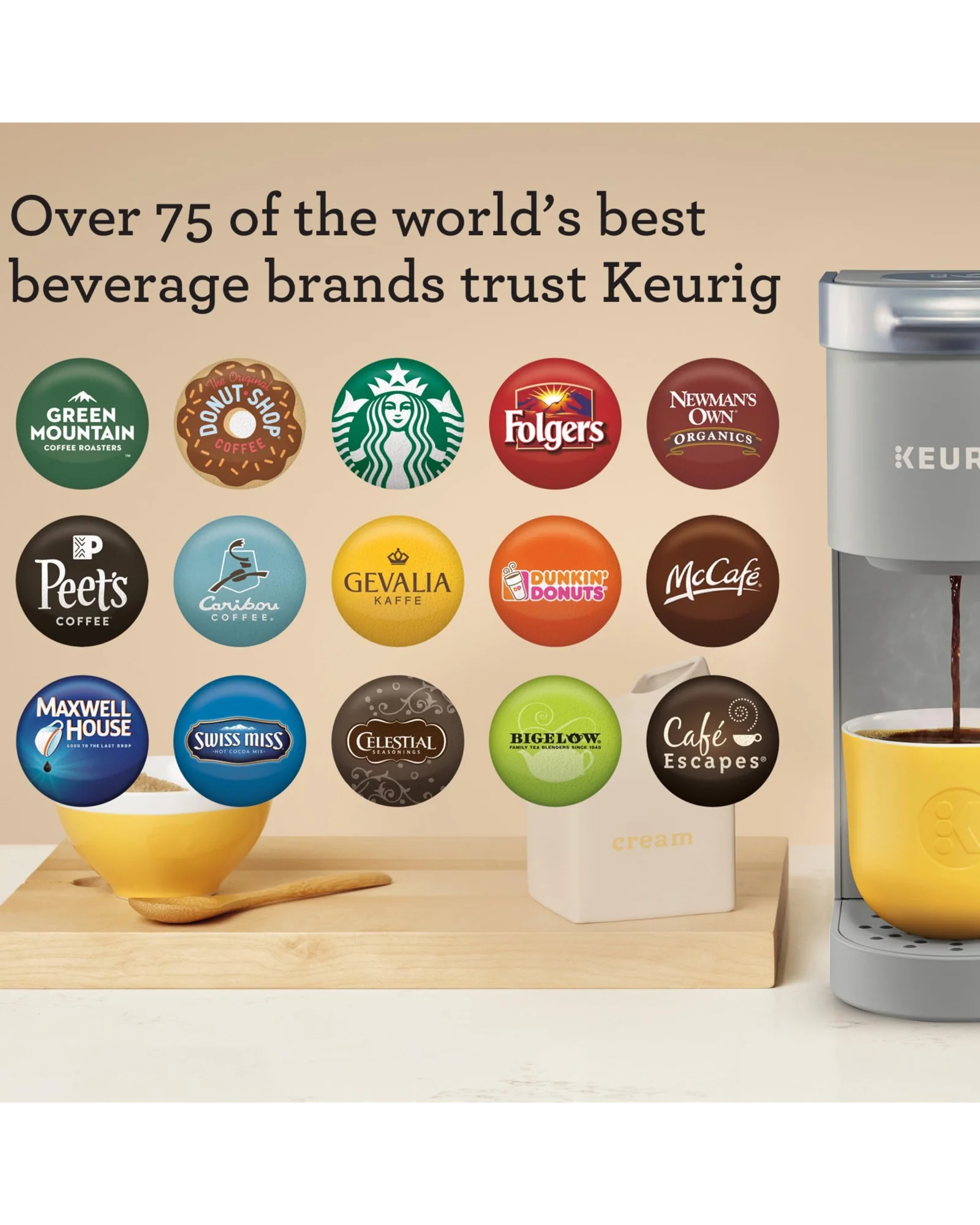 Кофемашина Keurig K-Mini Серый Studio — 9