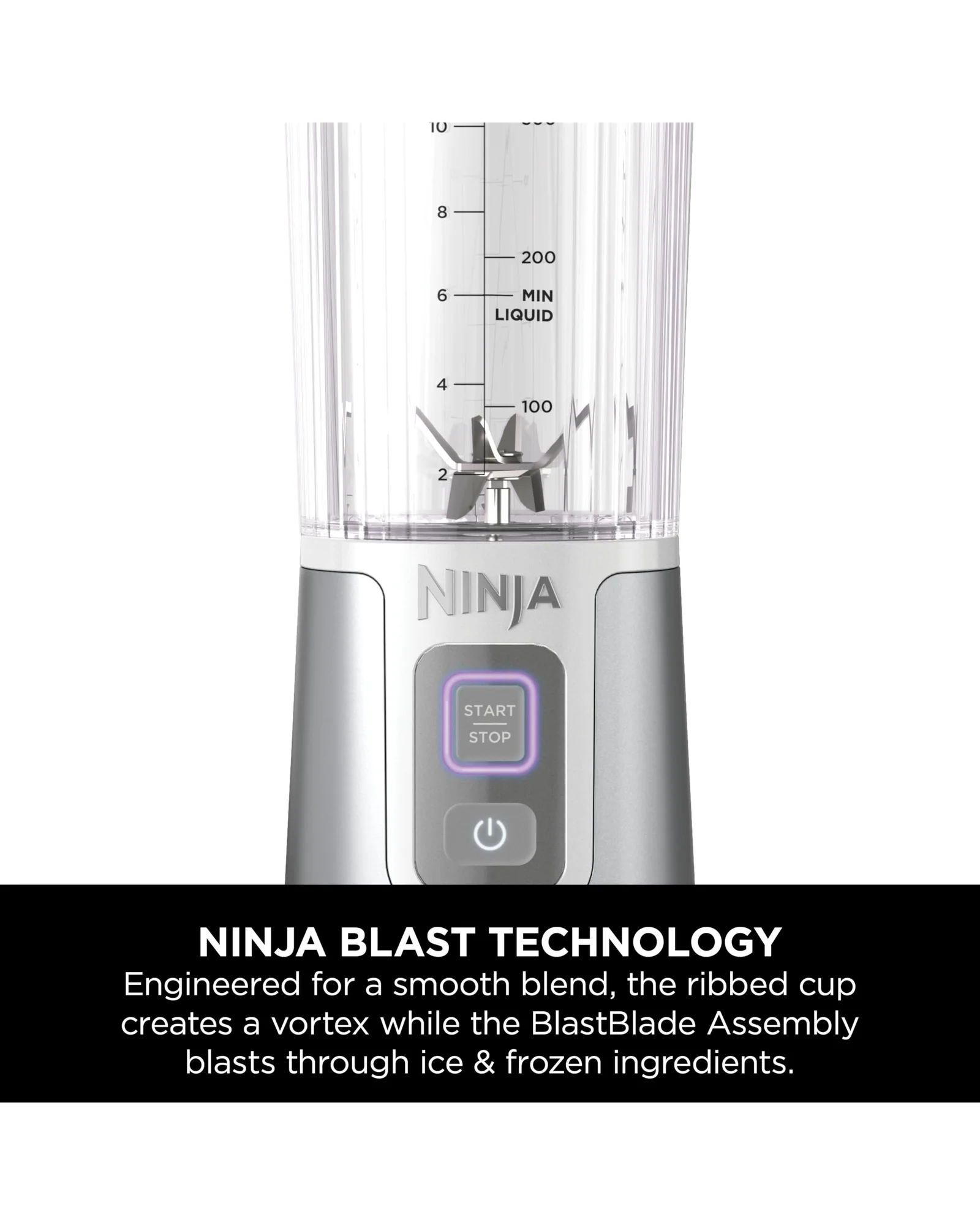 Портативный блендер Ninja Blast 18 oz Белый — 7