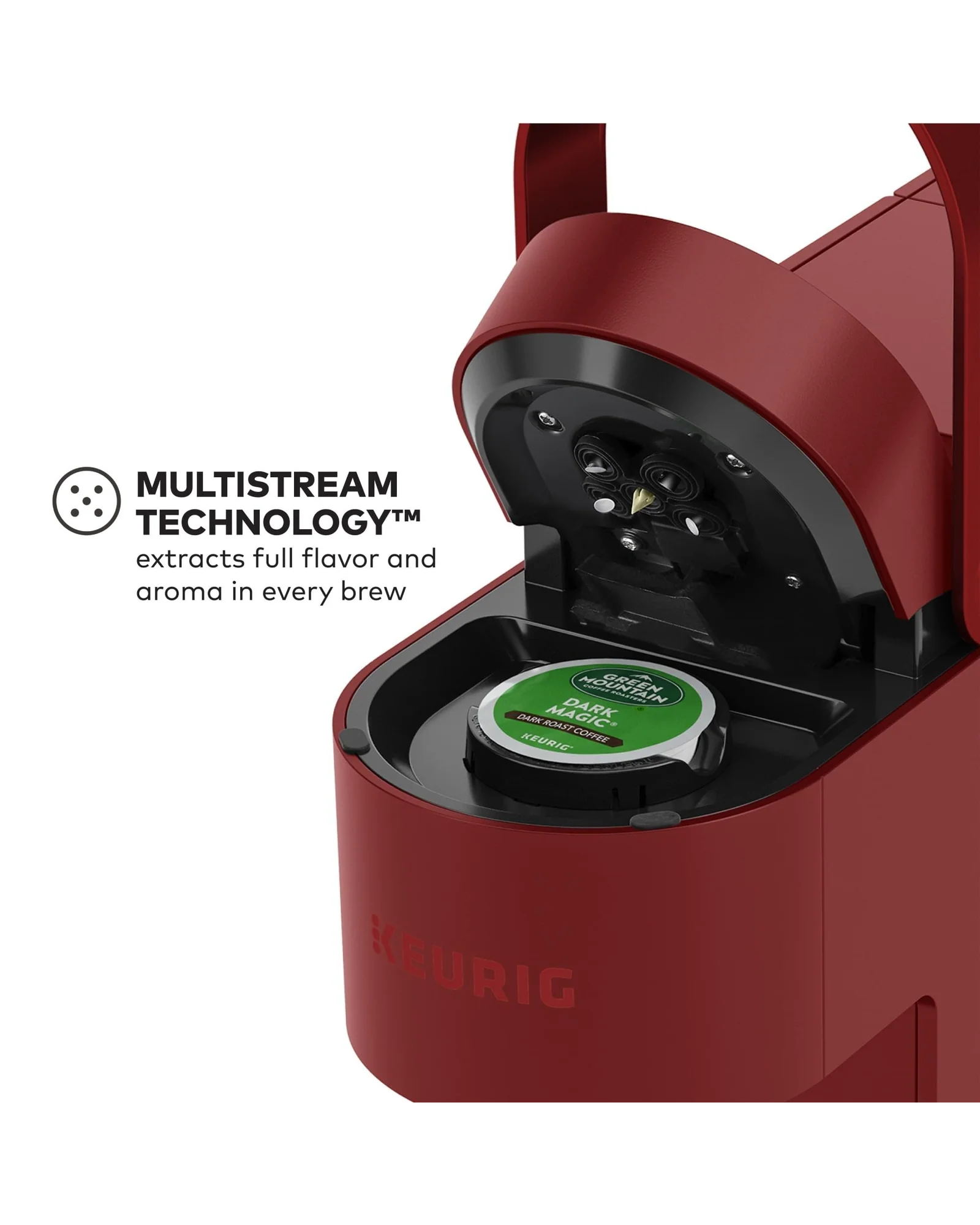 Кофемашина Keurig K-Slim Алый красный — 4