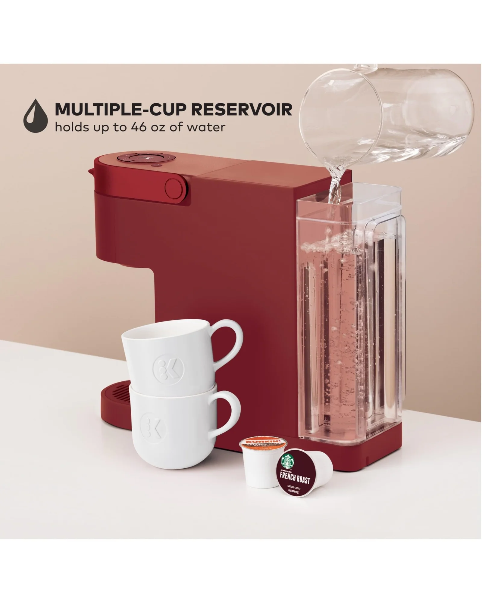 Кофемашина Keurig K-Slim Алый красный — 9