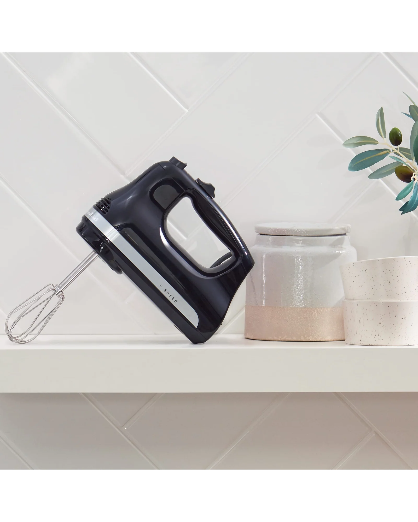 Ручной миксер KitchenAid KHM512 Чёрный Onyx — 3