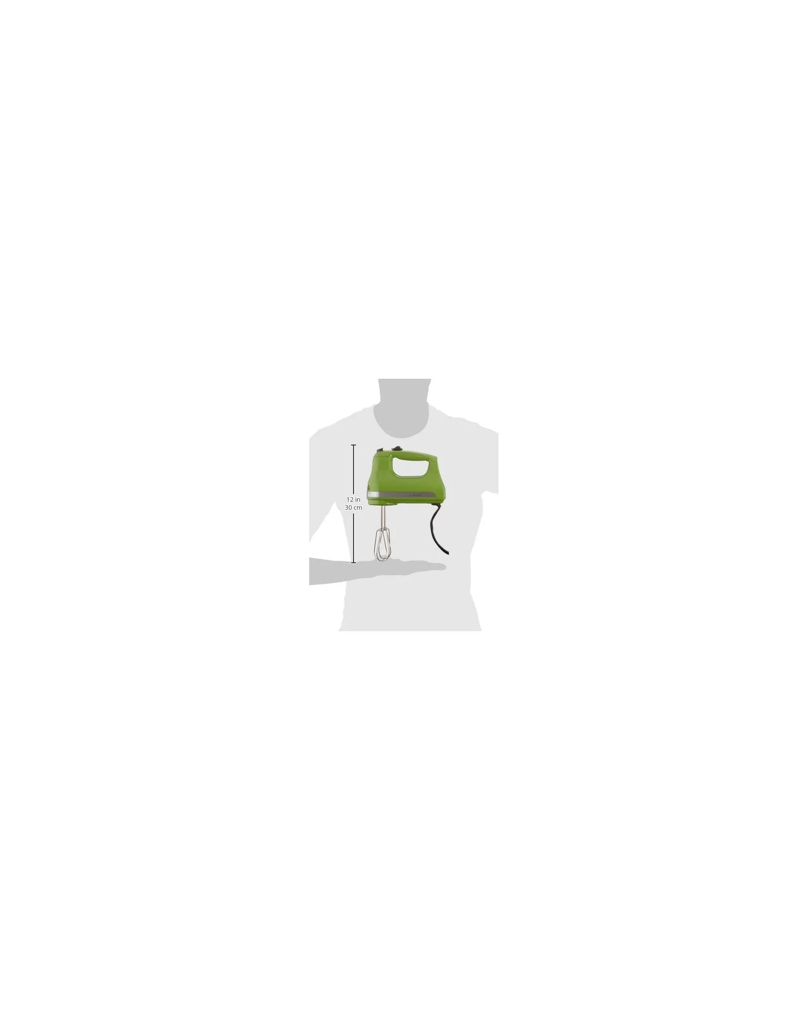 Ручной миксер KitchenAid KHM512 Зелёный Green Apple — 3