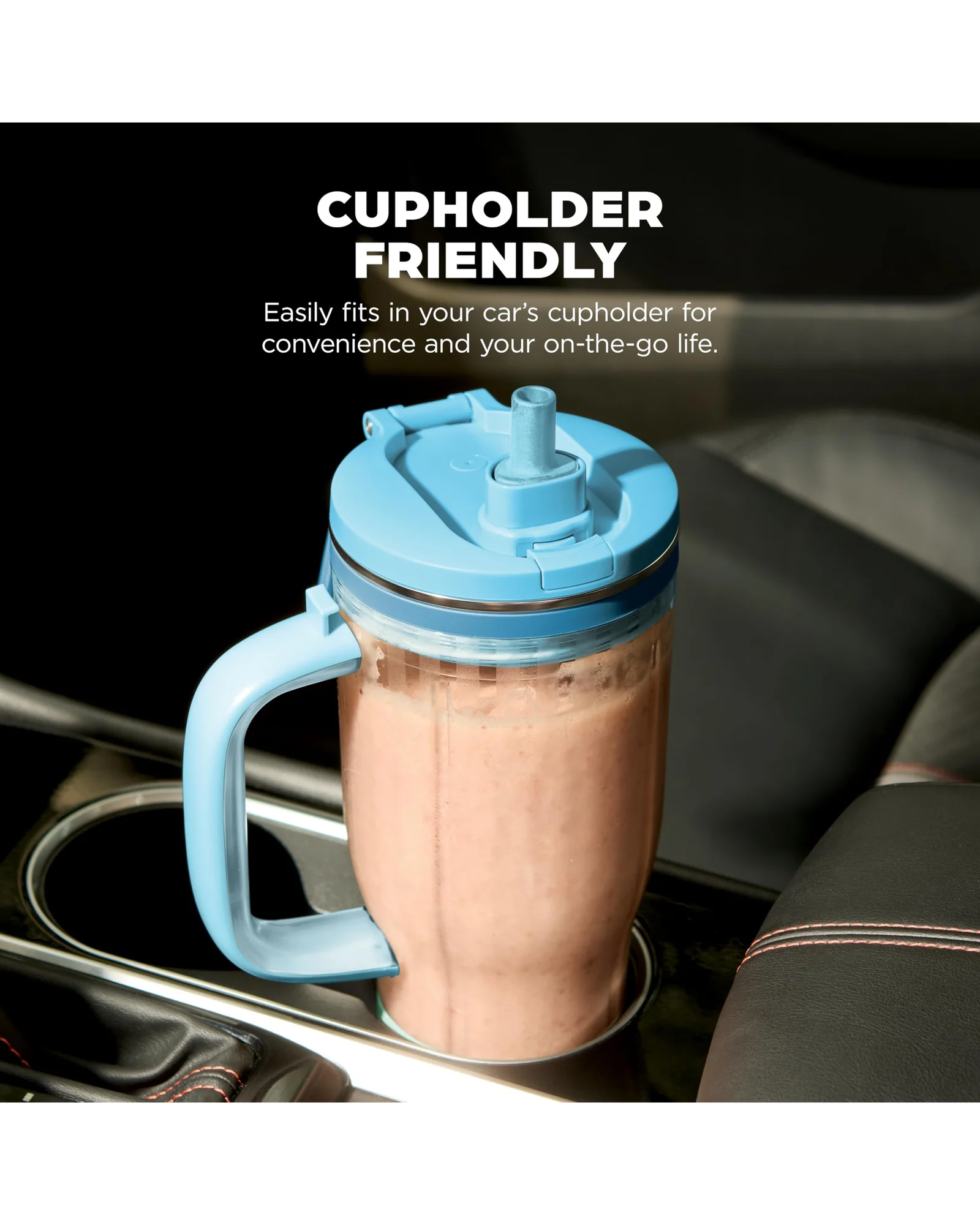 Персональный блендер Ninja BlendBoss Голубой Blue Raspberry — 10