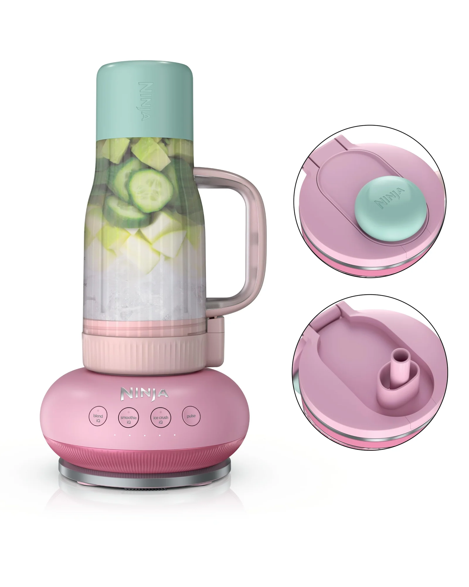 Персональный блендер Ninja BlendBoss Розовый Pink Peppercorn — 2