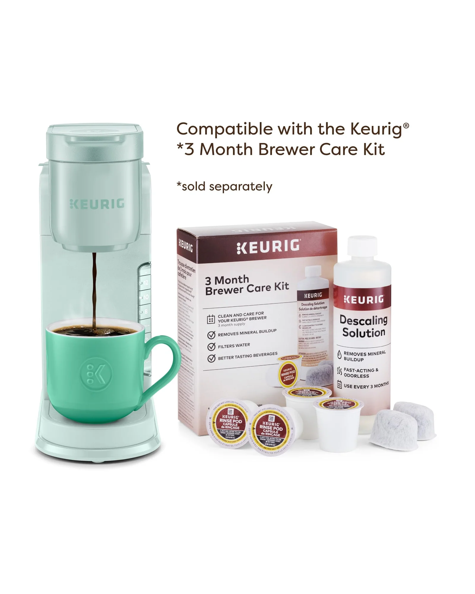 Кофемашина Keurig K-Express Мятный Mint — 7