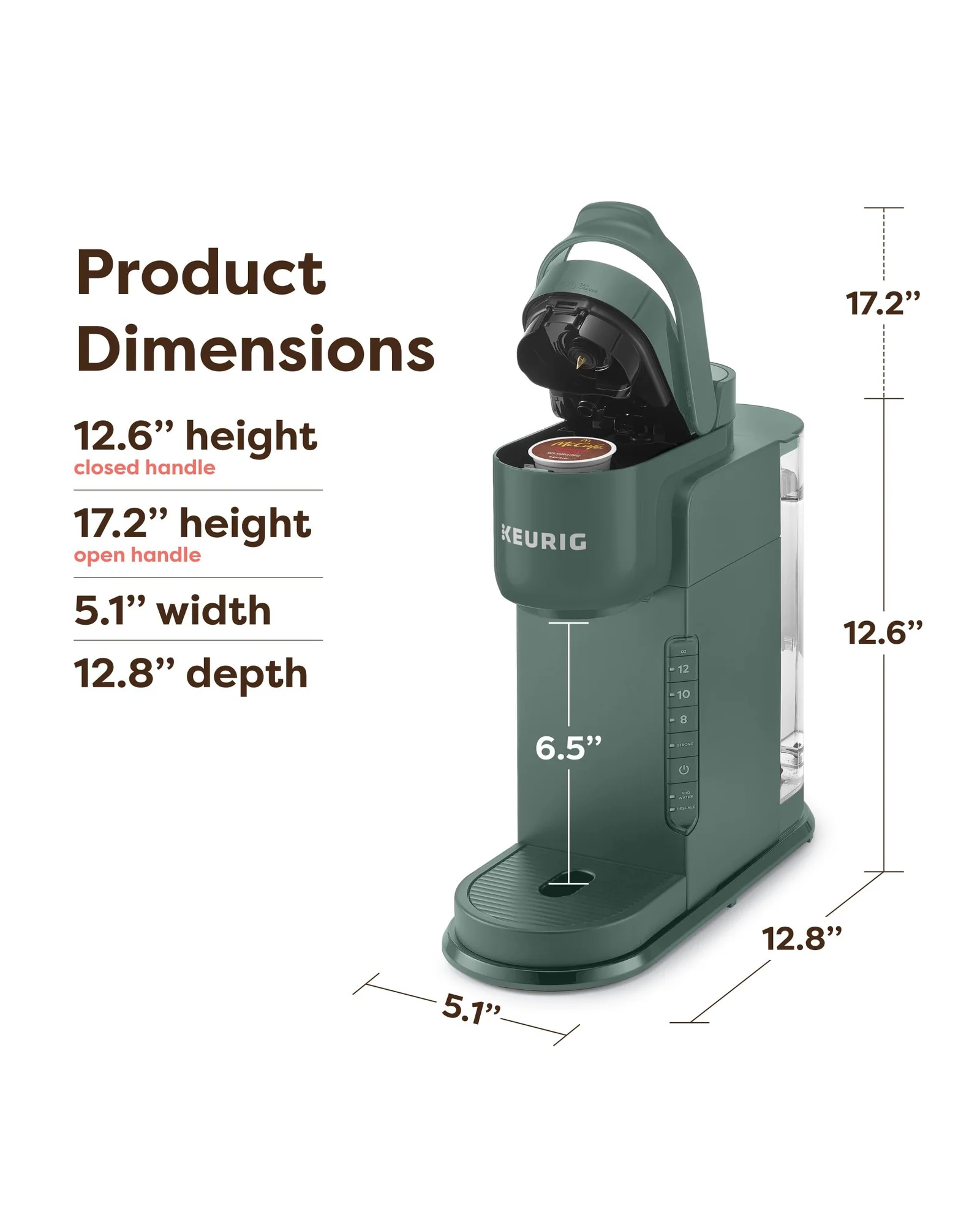 Кофемашина Keurig K-Express Зелёный Evergreen — 6