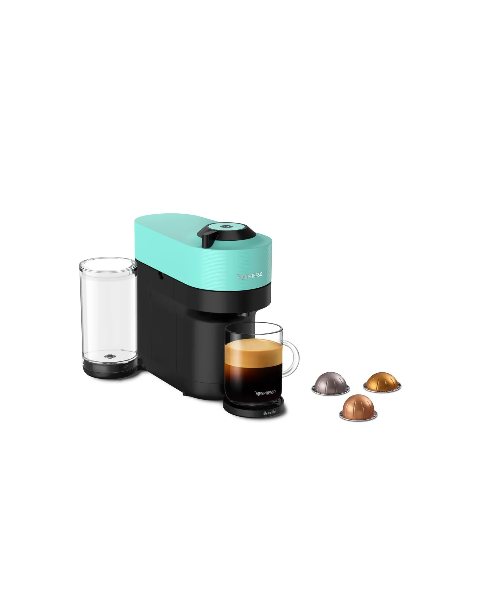 Кофемашина Nespresso Vertuo Pop+ Мятный Aqua Mint — 1