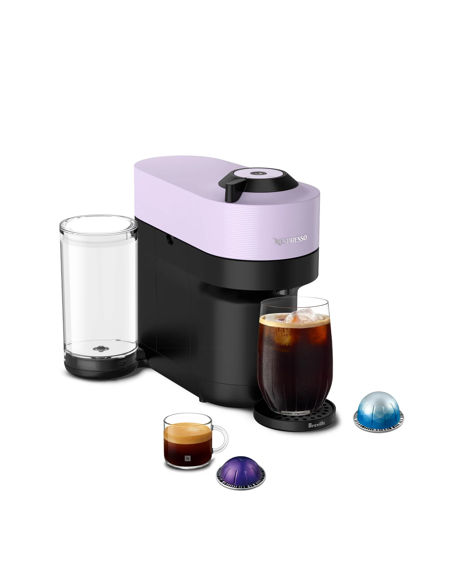 Кофемашина Nespresso Vertuo Pop+ Сиреневый Lilac — 2