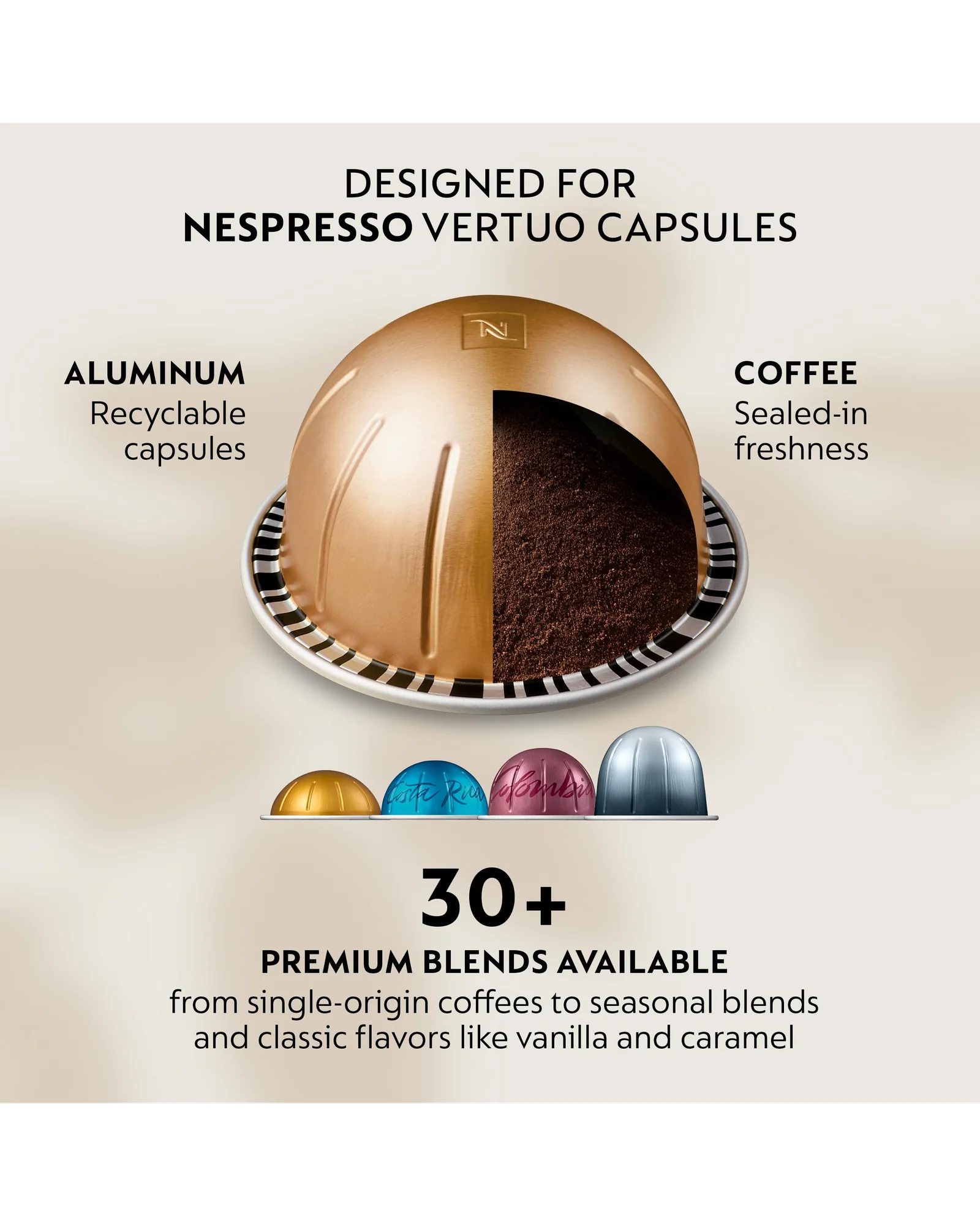 Кофемашина Nespresso Vertuo Pop+ Сиреневый Lilac — 4