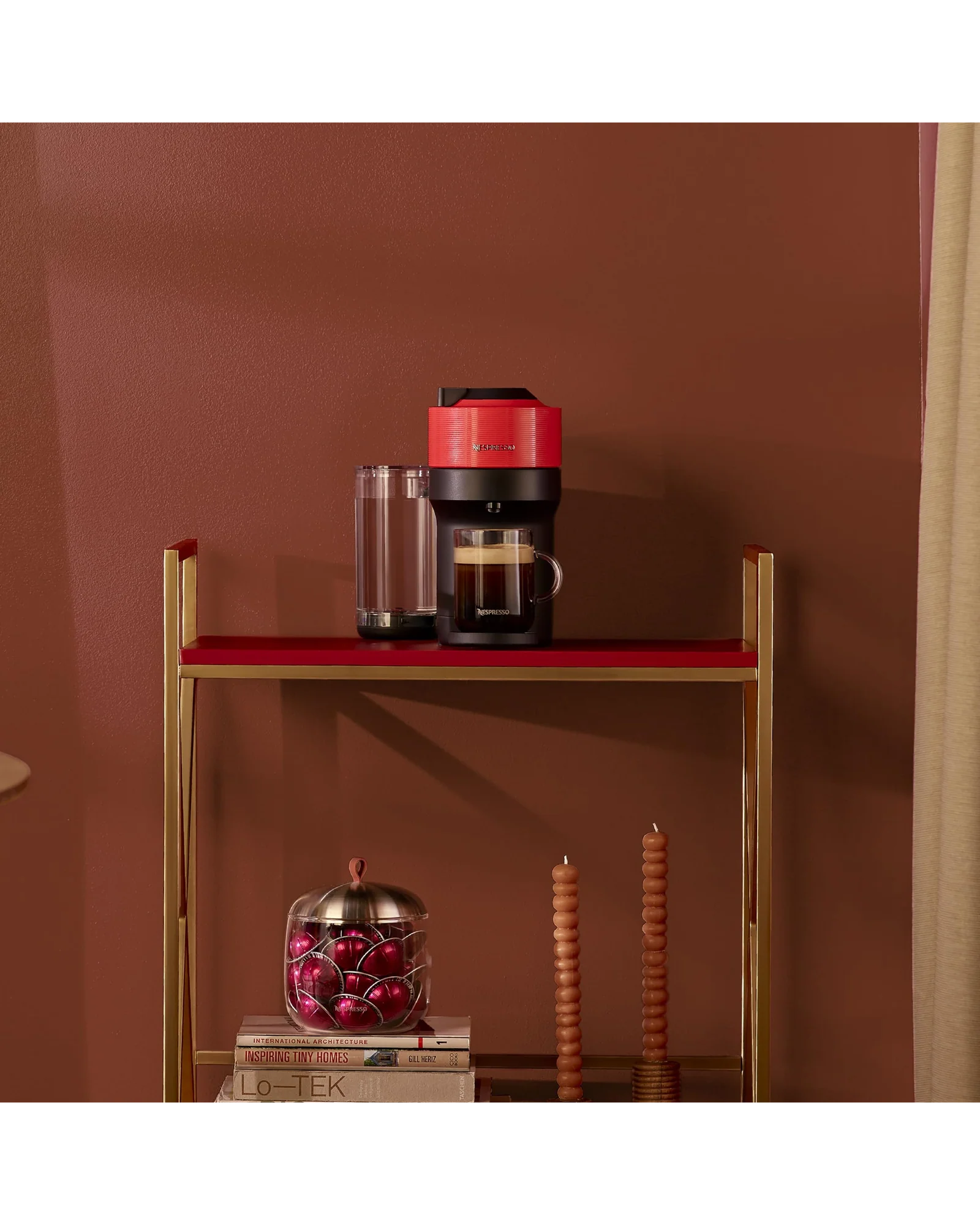 Кофемашина Nespresso Vertuo Pop+ Красный Spicy Red — 6