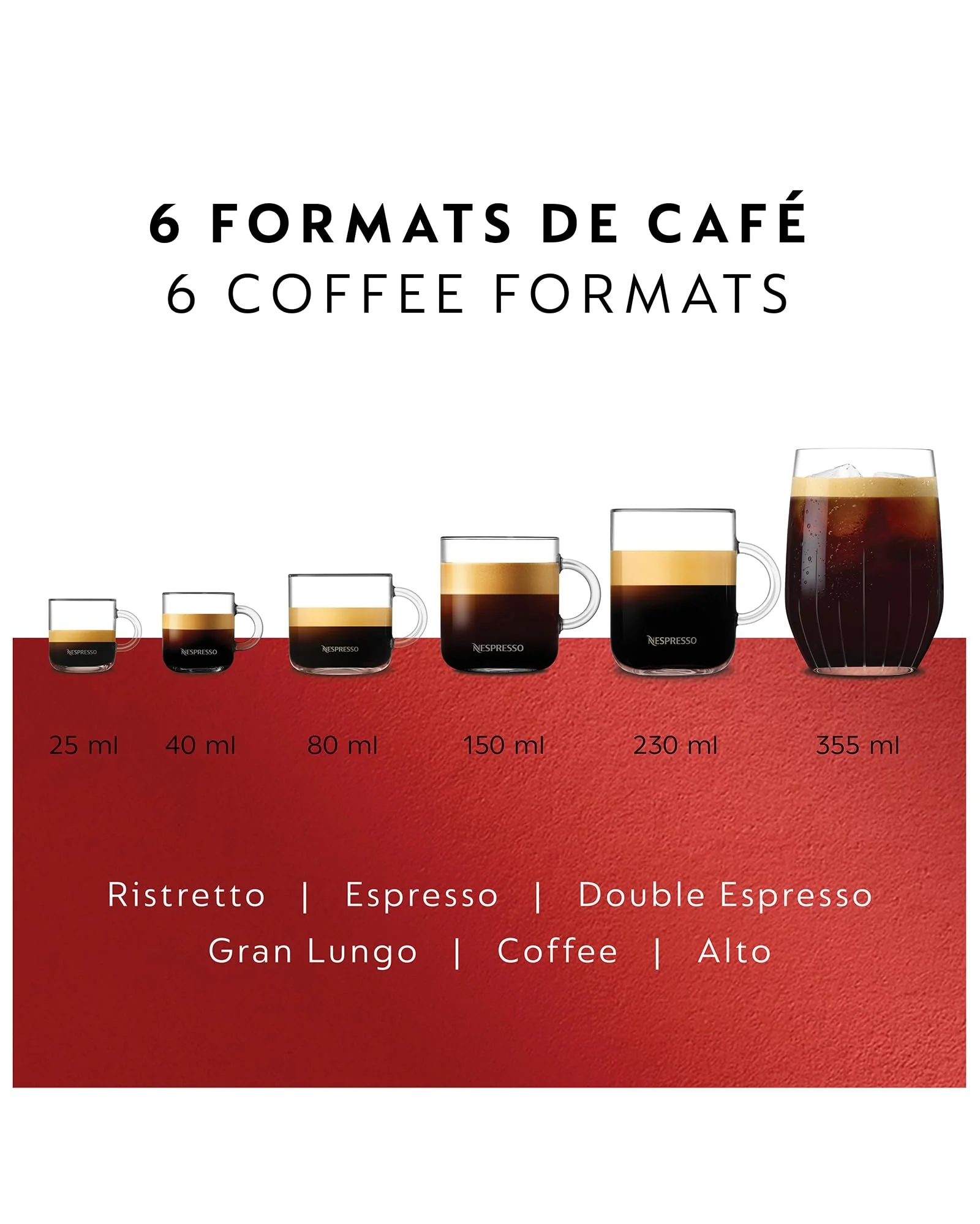 Кофемашина Nespresso Vertuo Pop+ Красный Spicy Red — 10