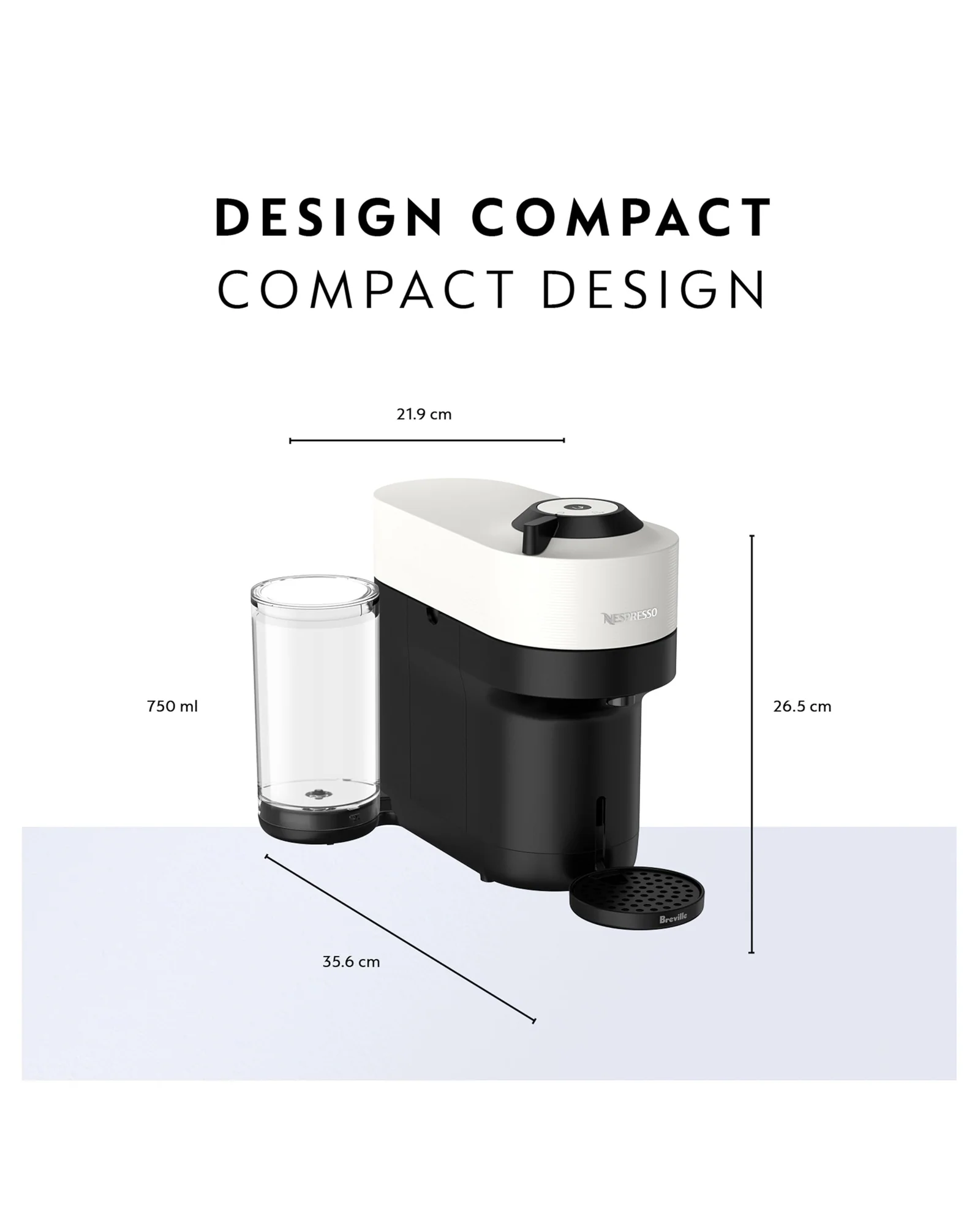 Кофемашина Nespresso Vertuo Pop+ Белый — 8