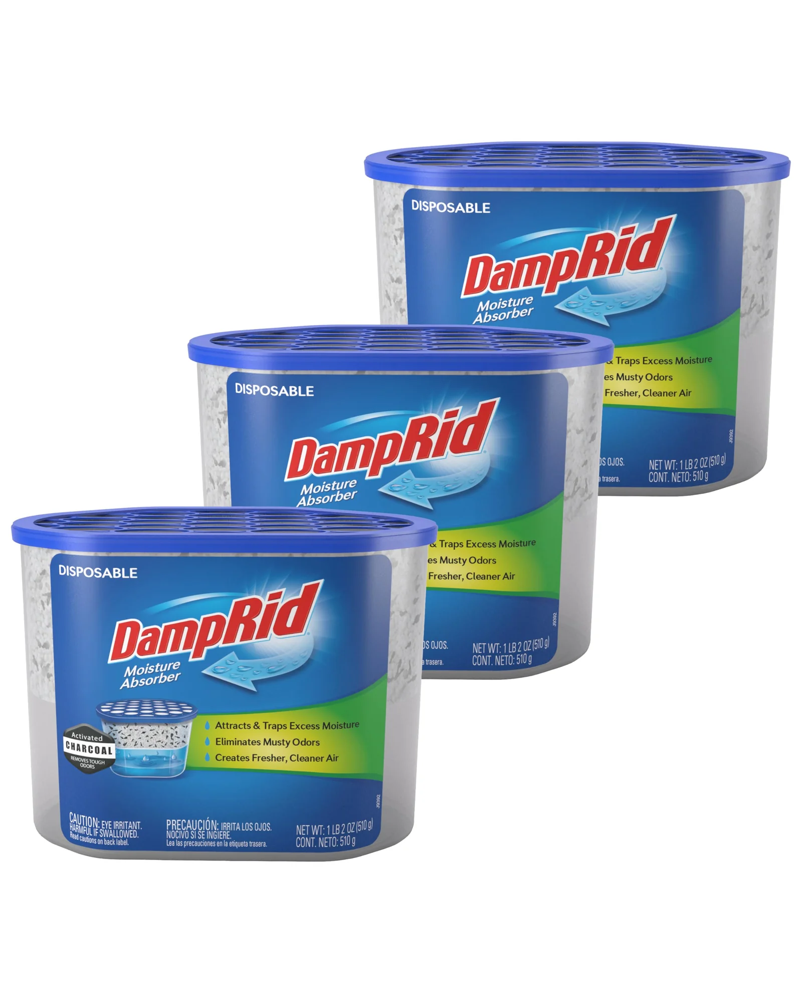 DampRid Поглотитель влаги с углем — 1