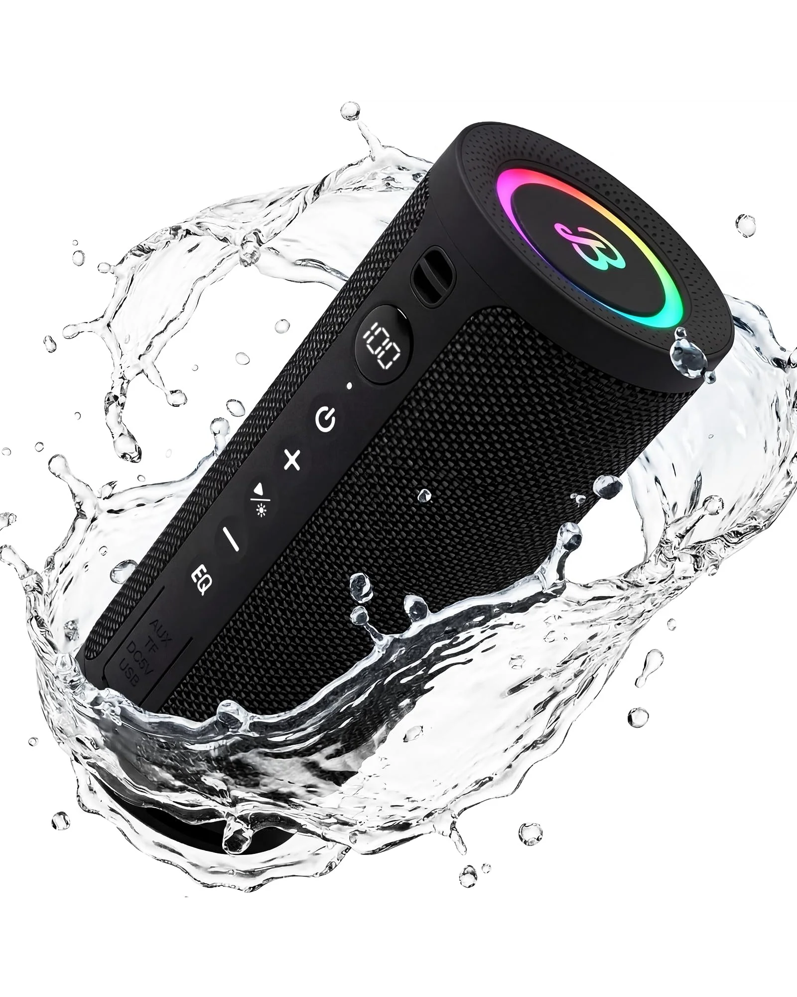 Bluetooth-колонка BassBloom Roar 3 Чёрный — 1
