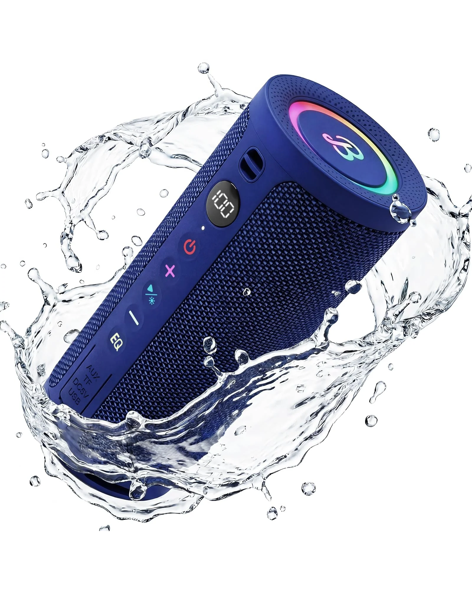Bluetooth-колонка BassBloom Roar 3 Тёмно-синий — 1
