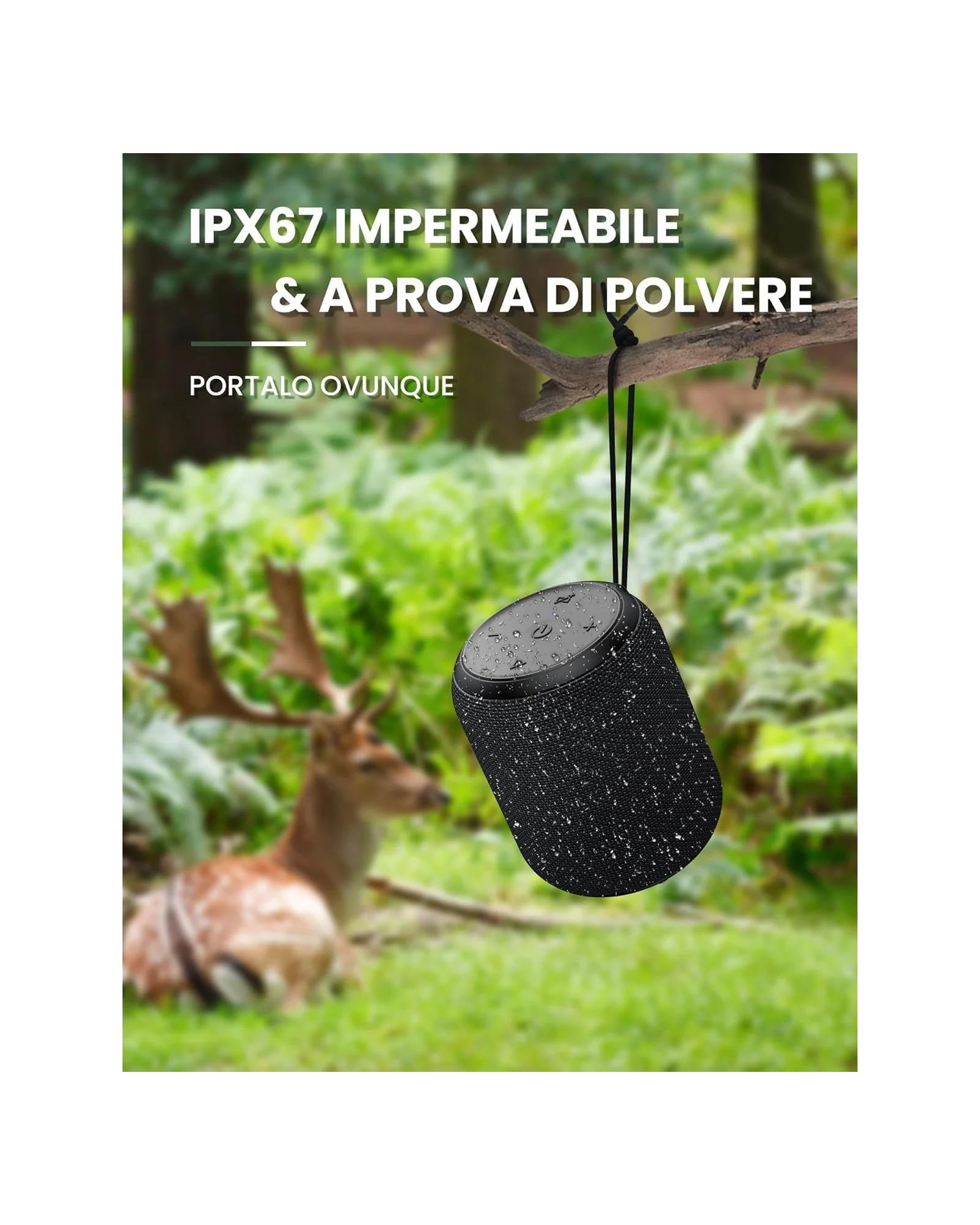 Bluetooth-колонка NOTABRICK 15 Вт Чёрный — 3