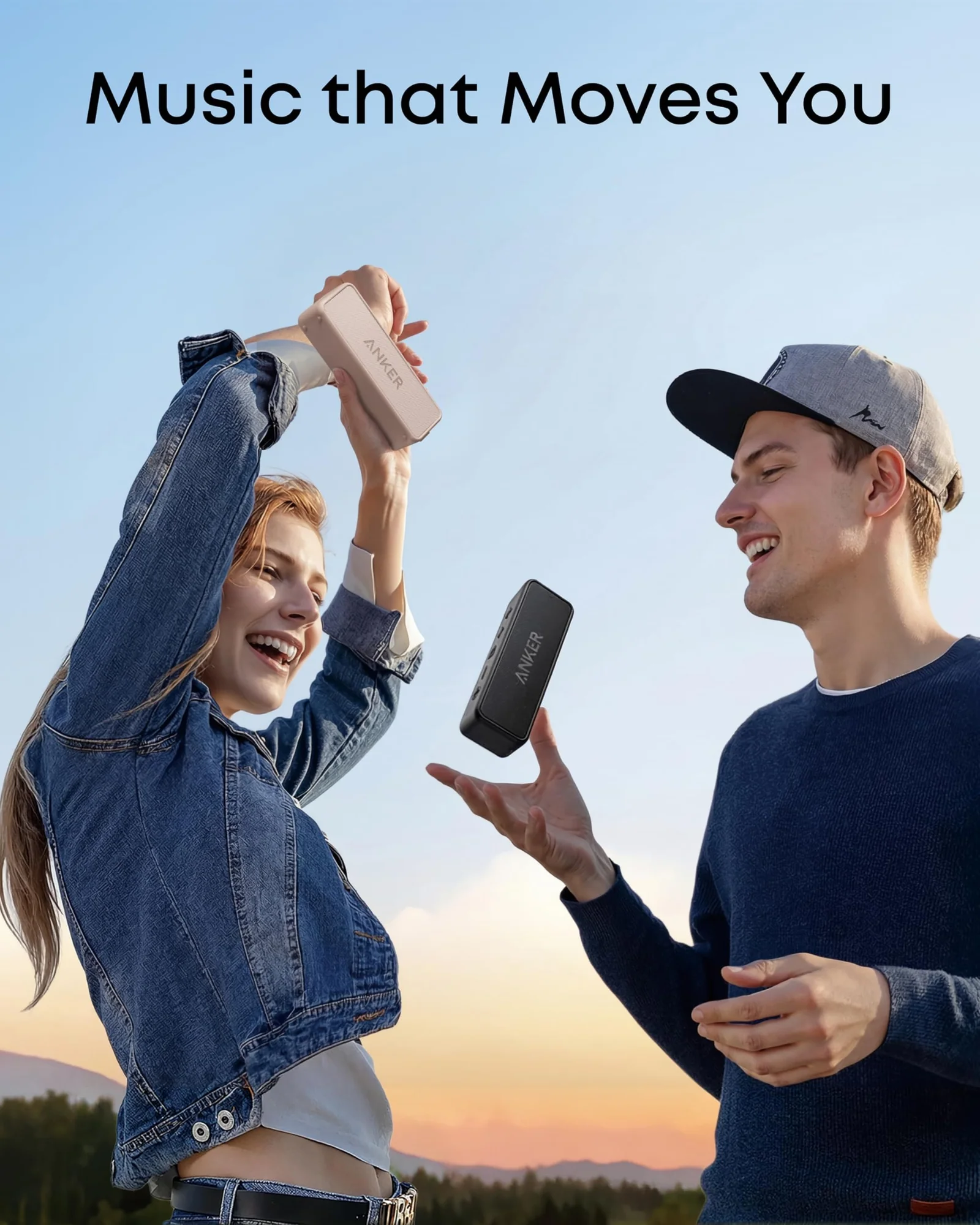 Bluetooth-колонка Anker Soundcore 2 Кофейно-коричневый — 4