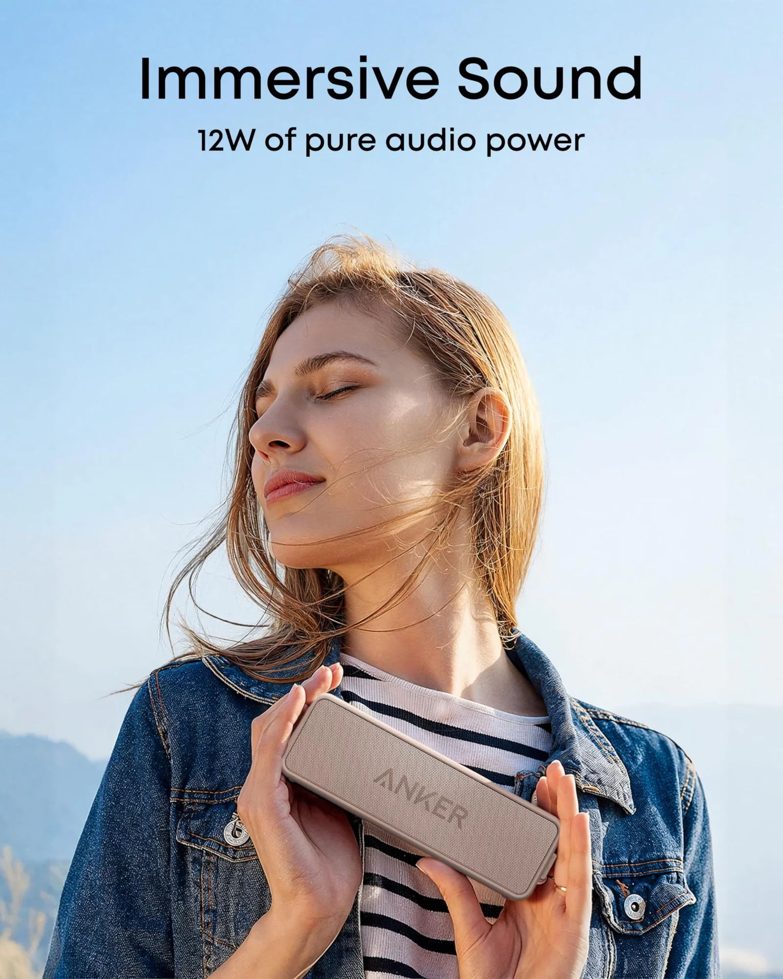 Bluetooth-колонка Anker Soundcore 2 Кофейно-коричневый — 5