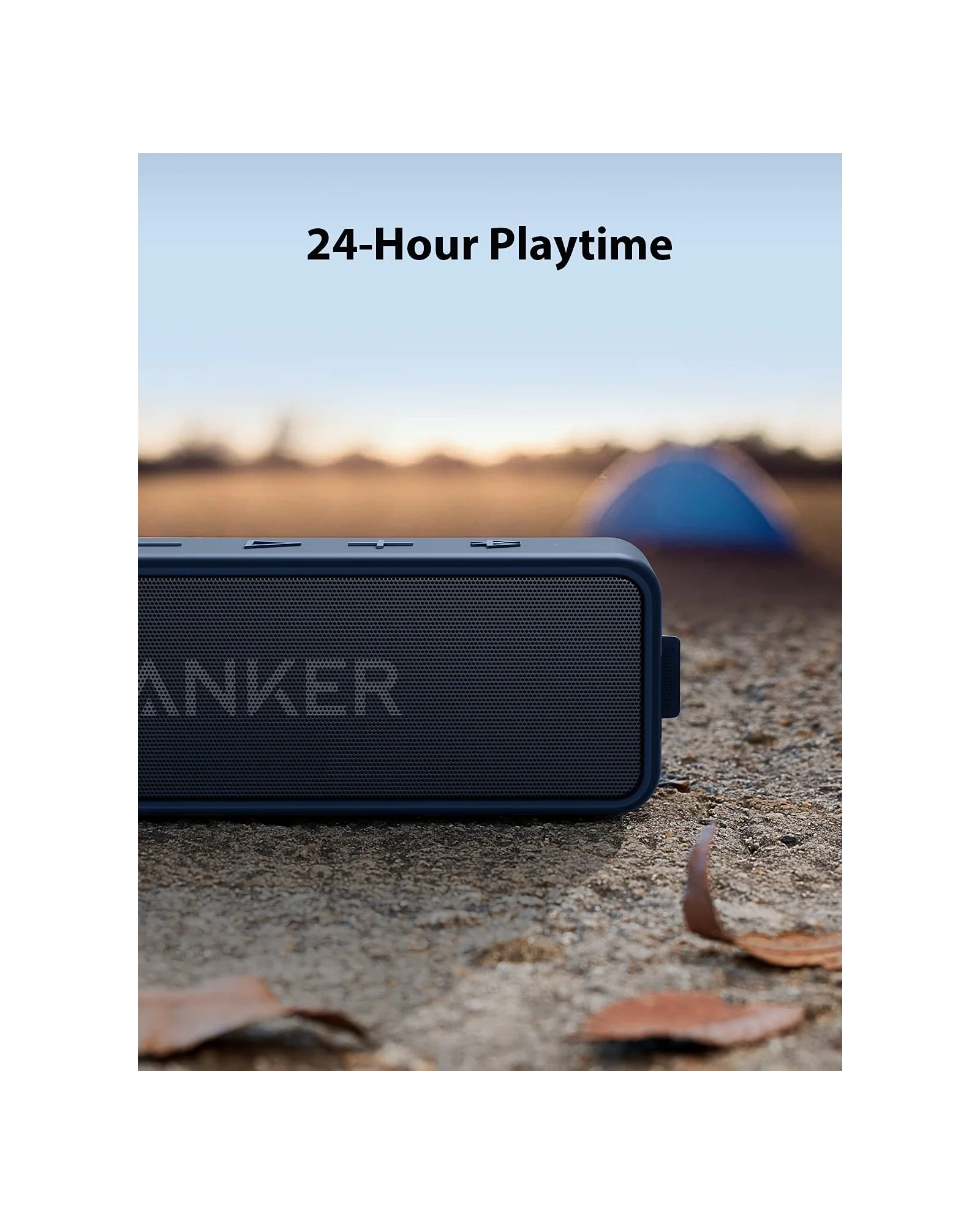 Bluetooth-колонка Anker Soundcore 2 Тёмно-синий — 5