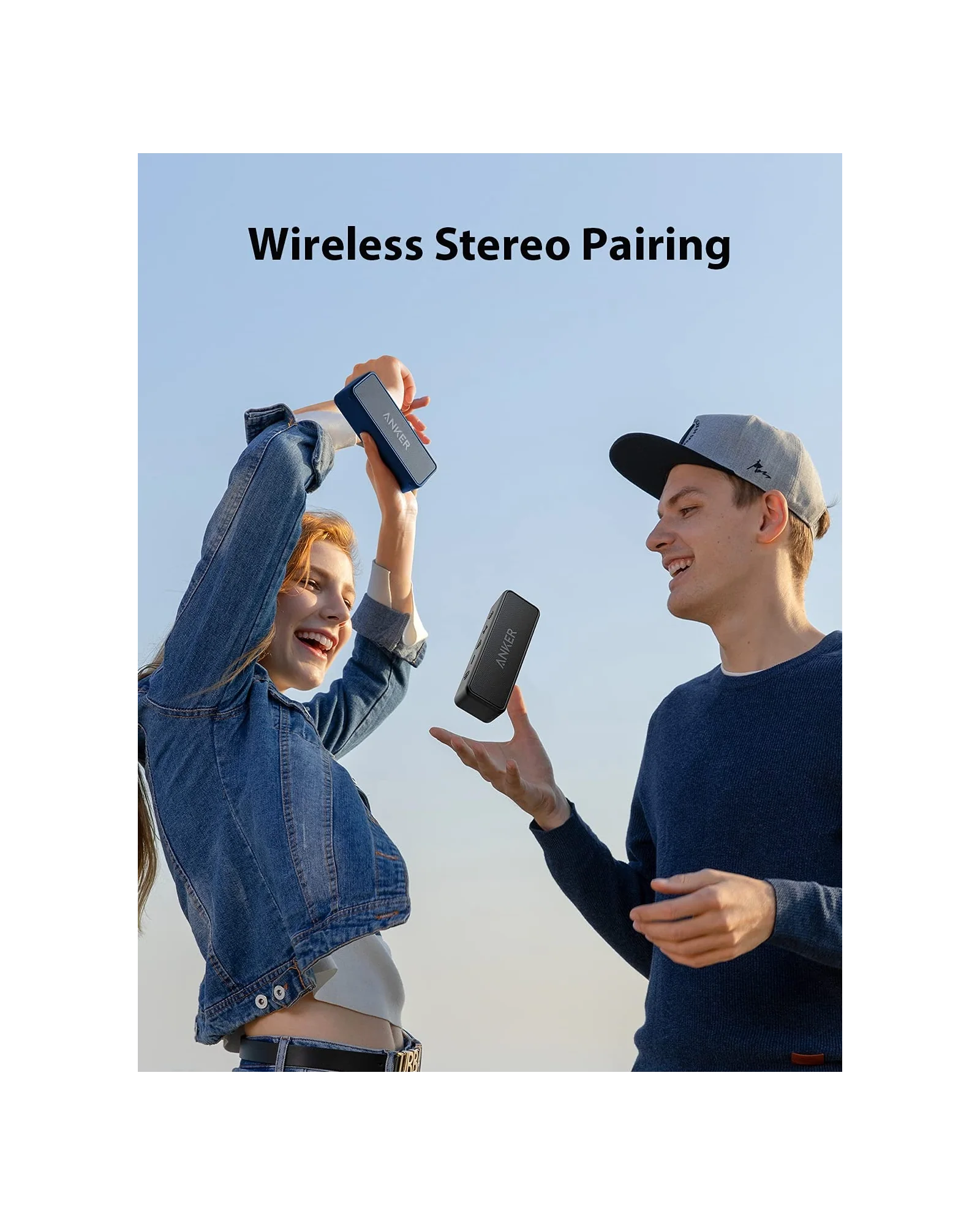 Bluetooth-колонка Anker Soundcore 2 Тёмно-синий — 6