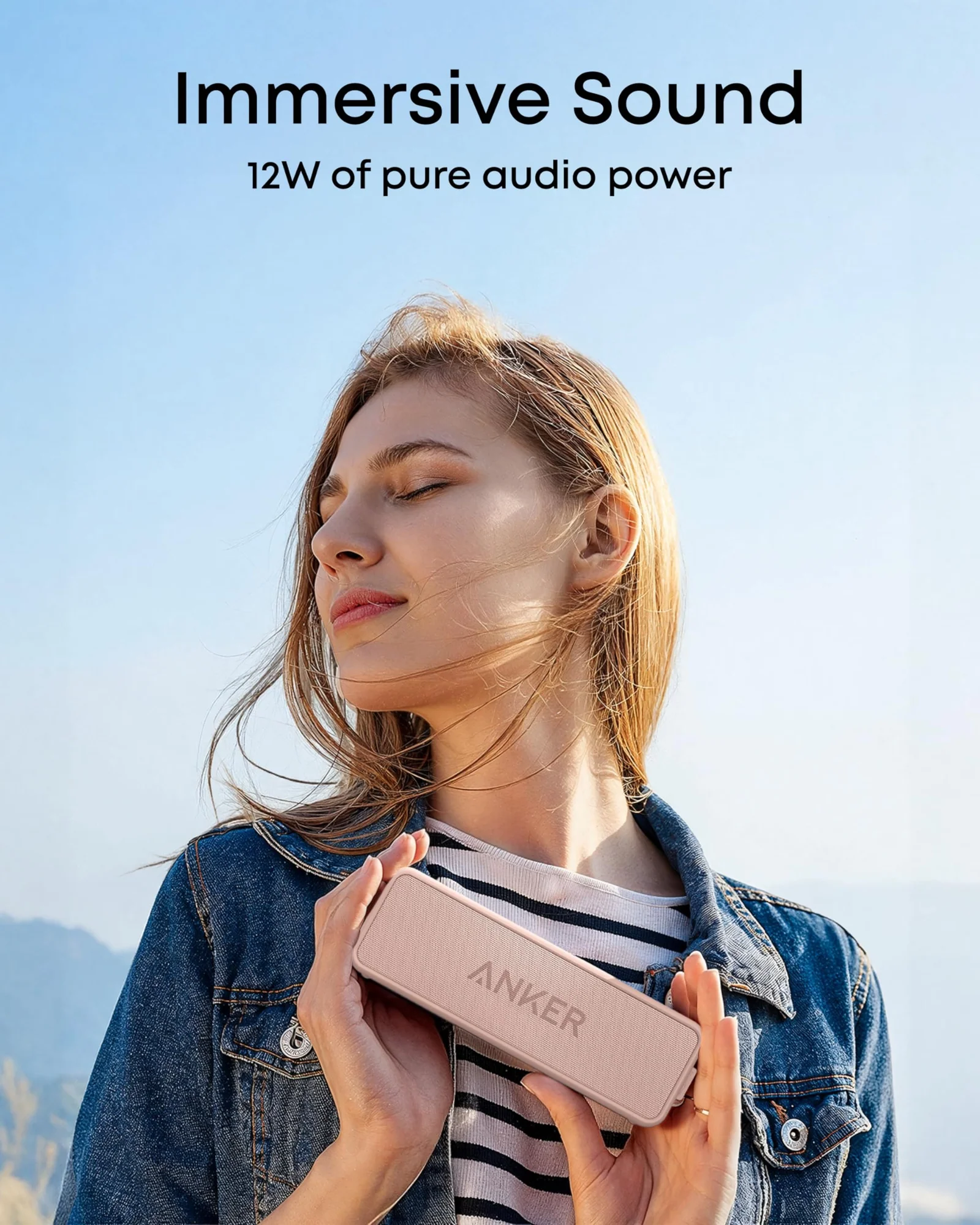 Bluetooth-колонка Anker Soundcore 2 Розовый — 3
