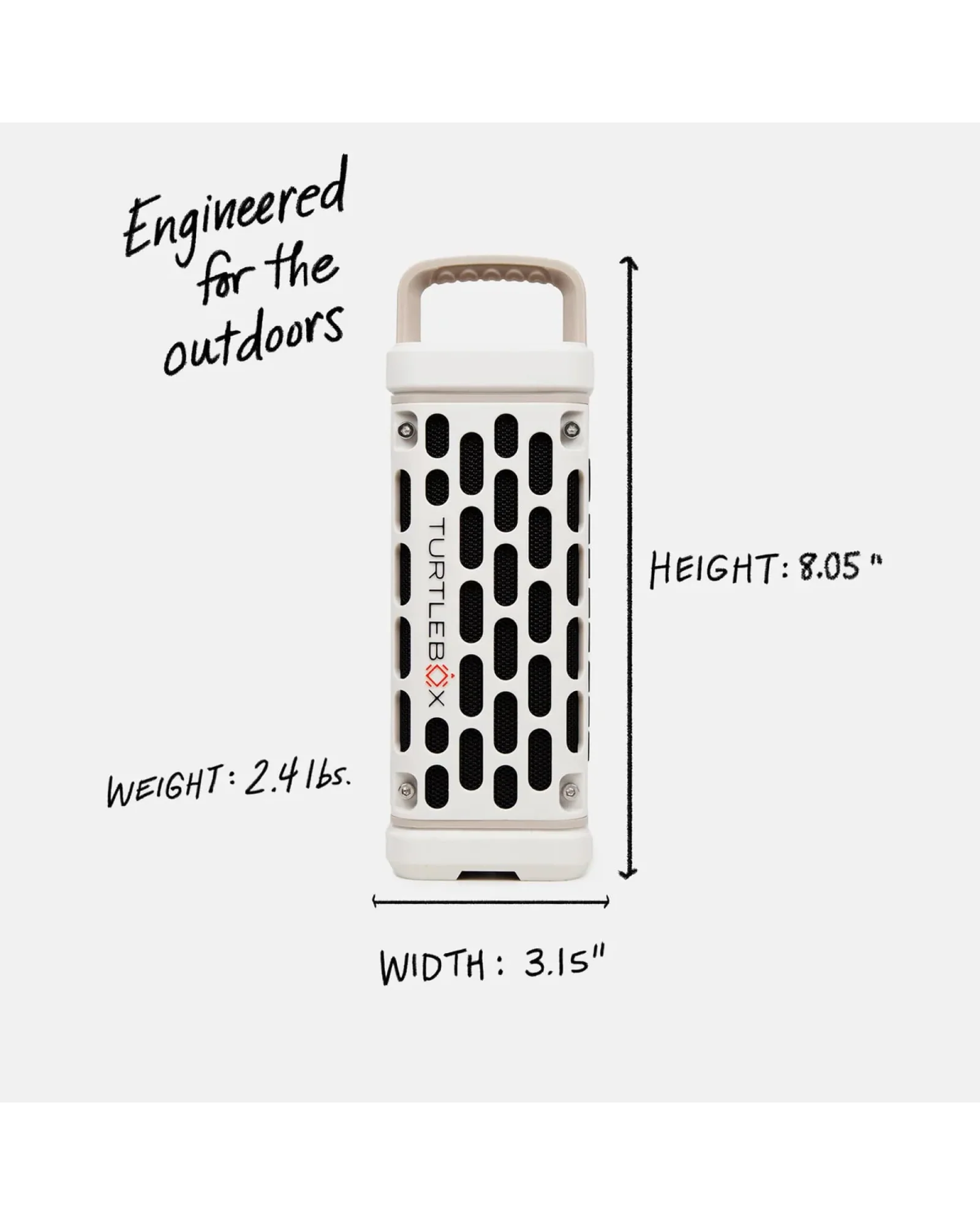 Bluetooth-колонка Turtlebox Ranger Слоновая кость — 2