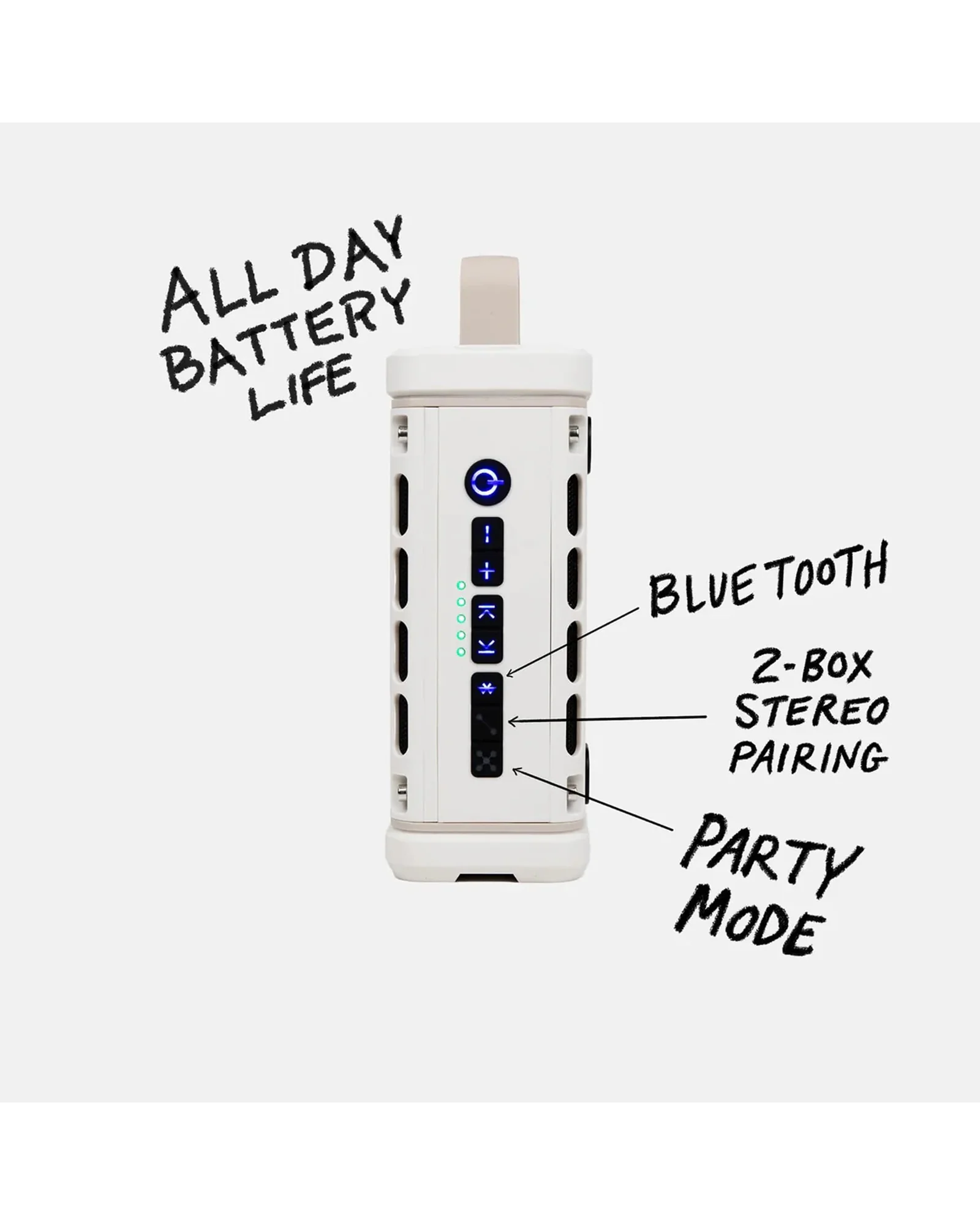 Bluetooth-колонка Turtlebox Ranger Слоновая кость — 3