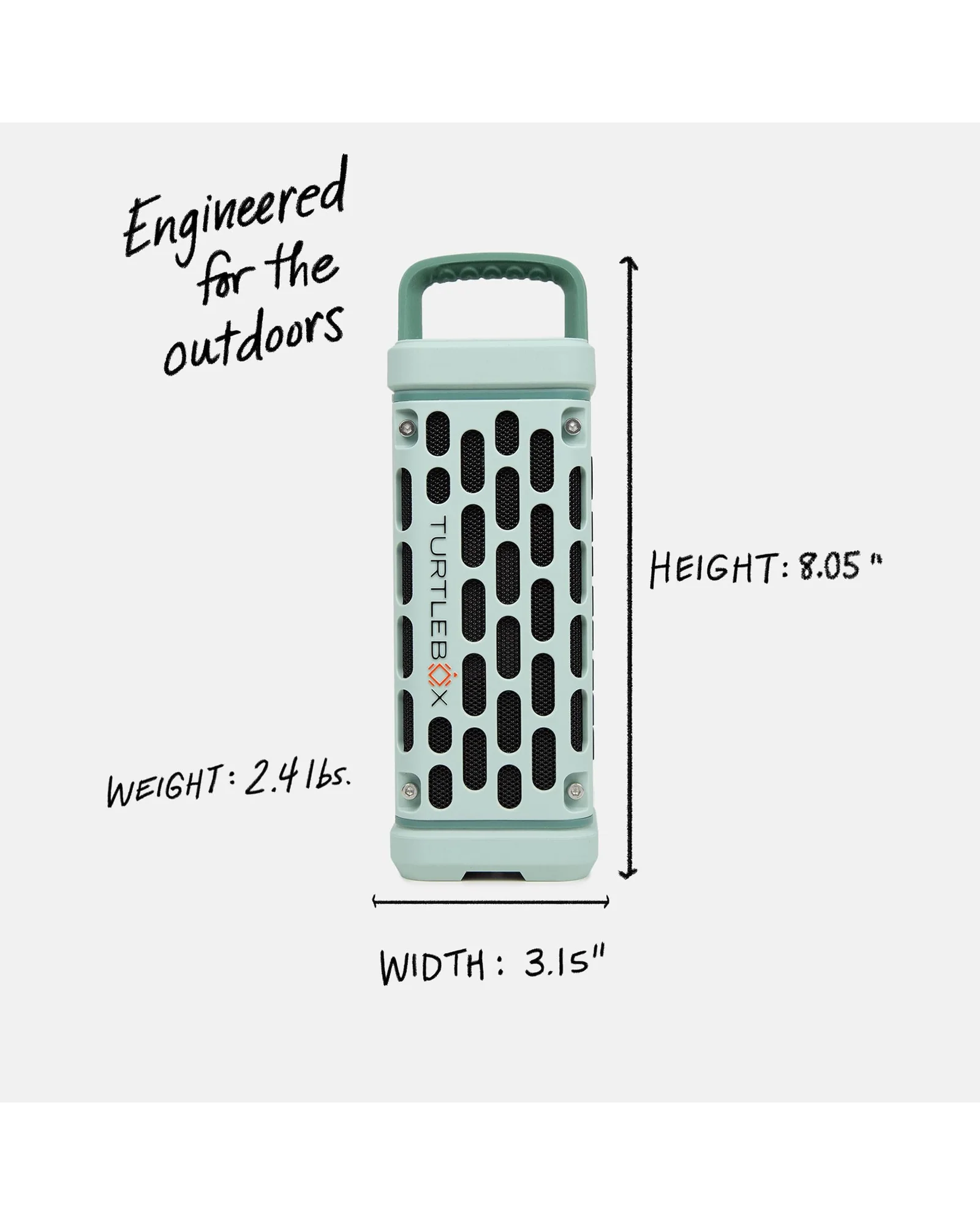 Bluetooth-колонка Turtlebox Ranger Тёмно-серый — 2