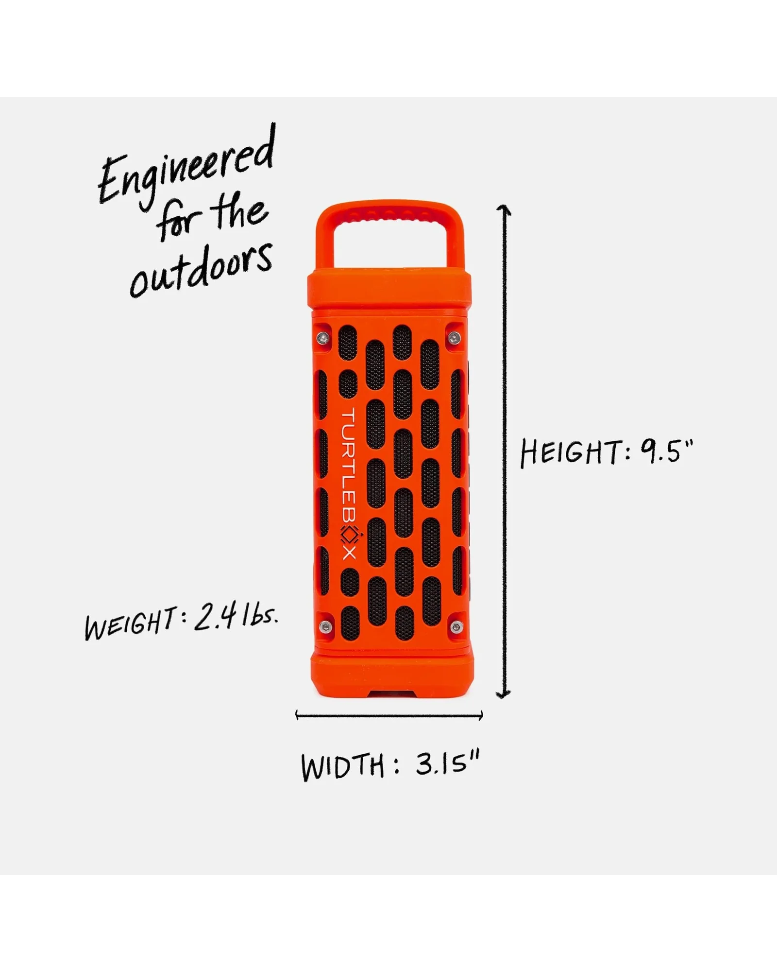Bluetooth-колонка Turtlebox Ranger Оранжевый — 2