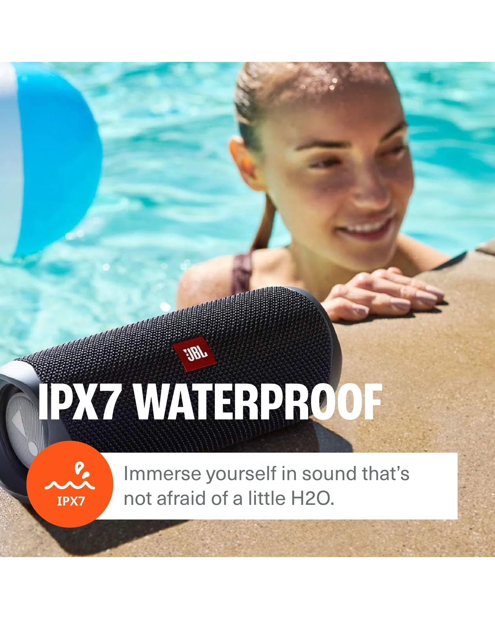 Bluetooth-колонка JBL Flip 5 Розовый — 5