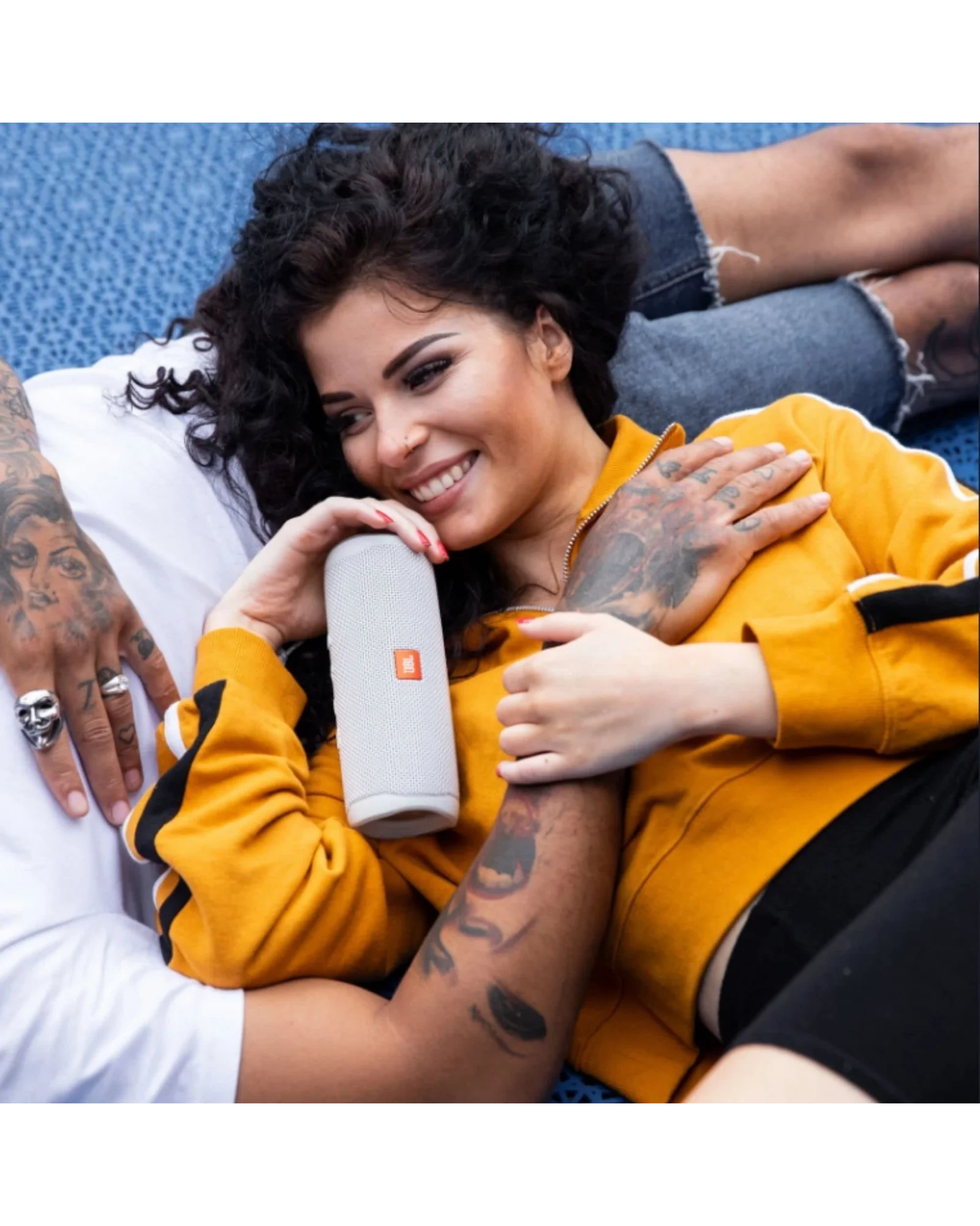 Bluetooth-колонка JBL Flip 5 Белый — 2
