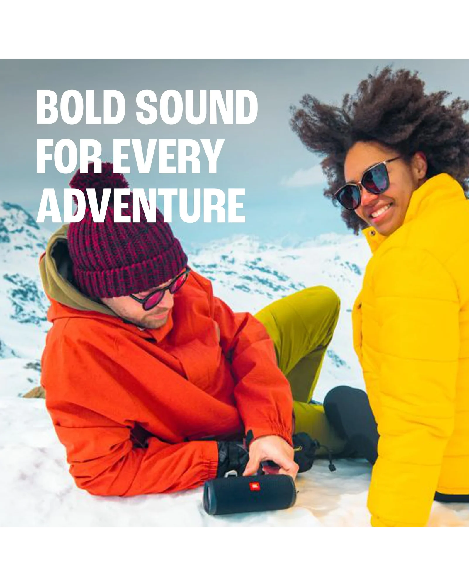 Bluetooth-колонка JBL Flip 5 Белый — 3