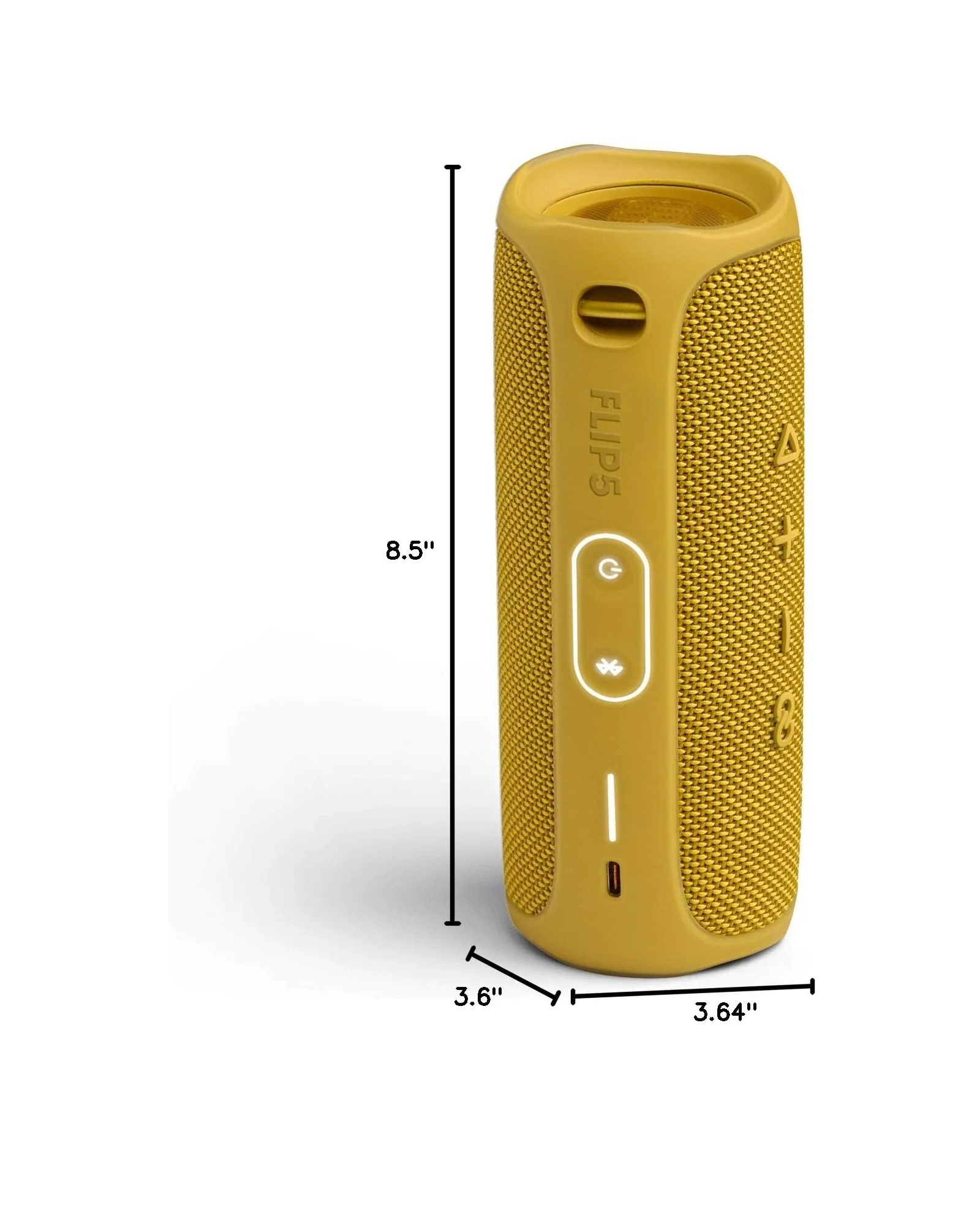 Bluetooth-колонка JBL Flip 5 Жёлтый — 7