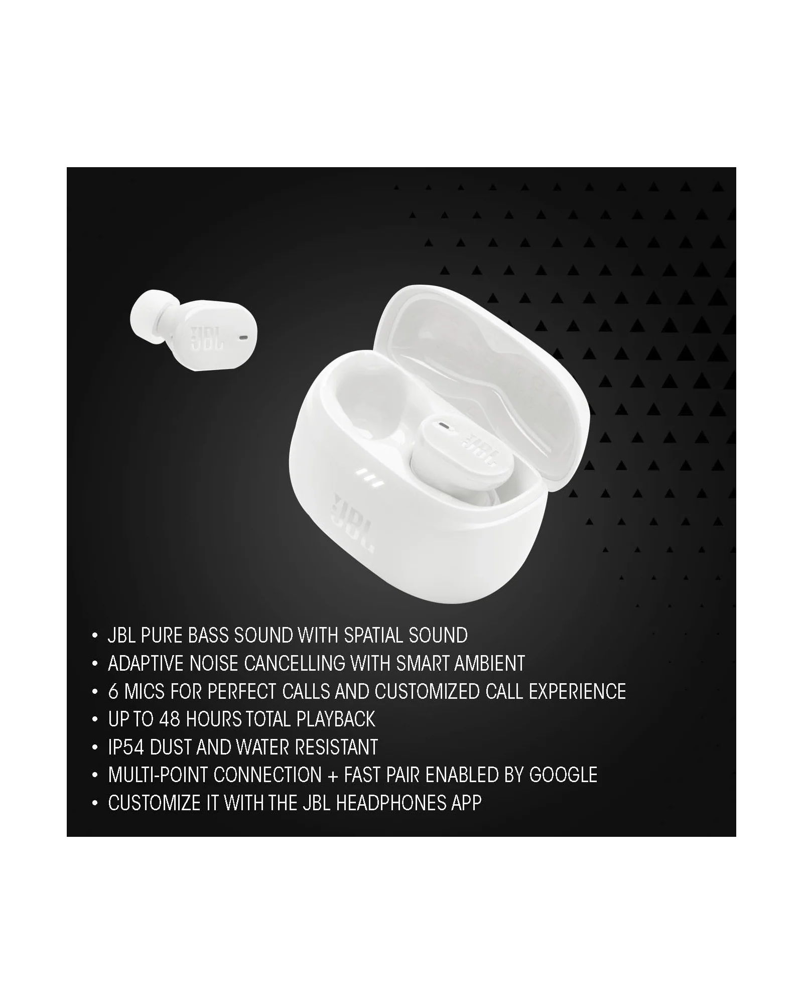 JBL Tune Buds 2 TWS наушники Чёрный — 4