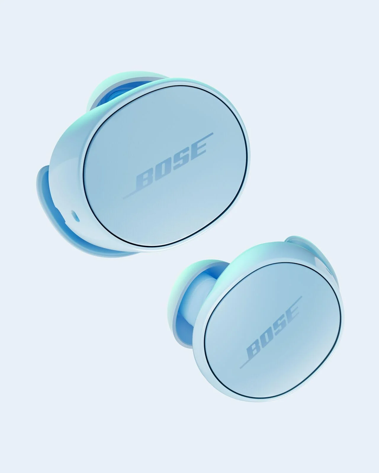 Беспроводные наушники Bose QuietComfort Earbuds Голубой Ice Blue — 2