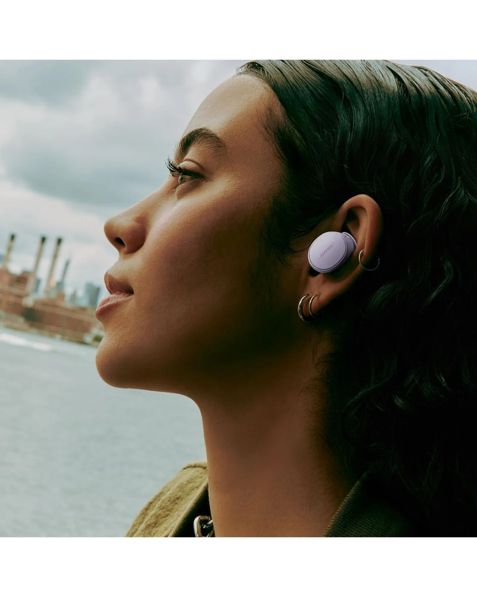 Беспроводные наушники Bose QuietComfort Earbuds Сиреневый Chilled Lilac — 3