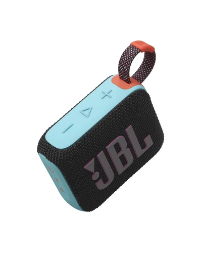 Портативная колонка JBL Go 4 Чёрно-оранжевый